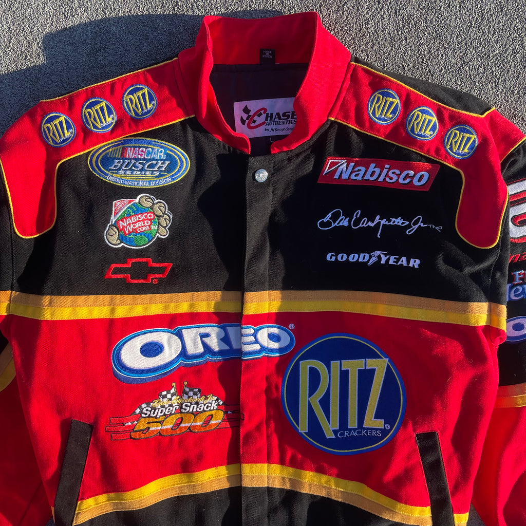 Vintage Ritz Oreo Nascar Racing Jacket