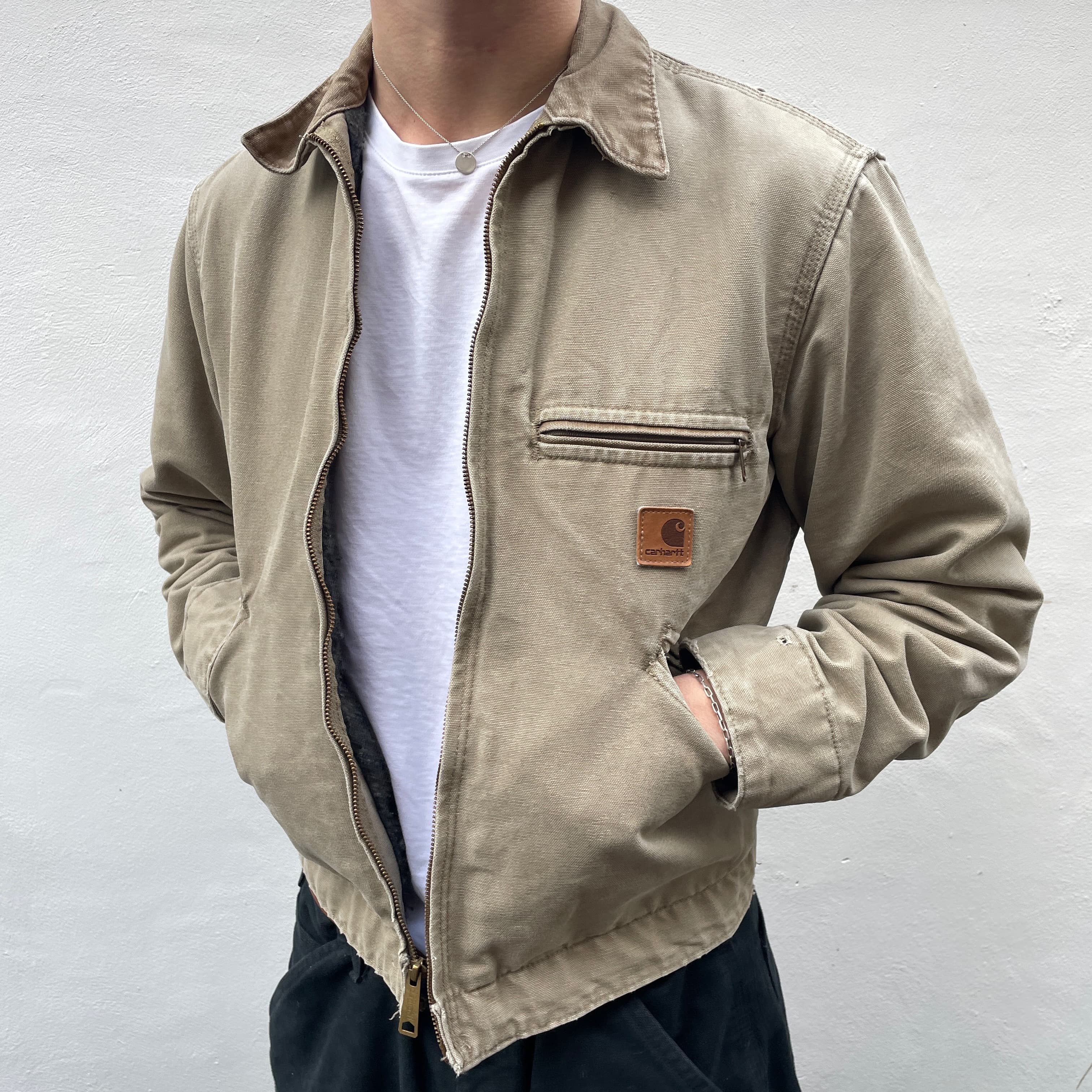 Vintage Carhartt Sand Detroit Jacket