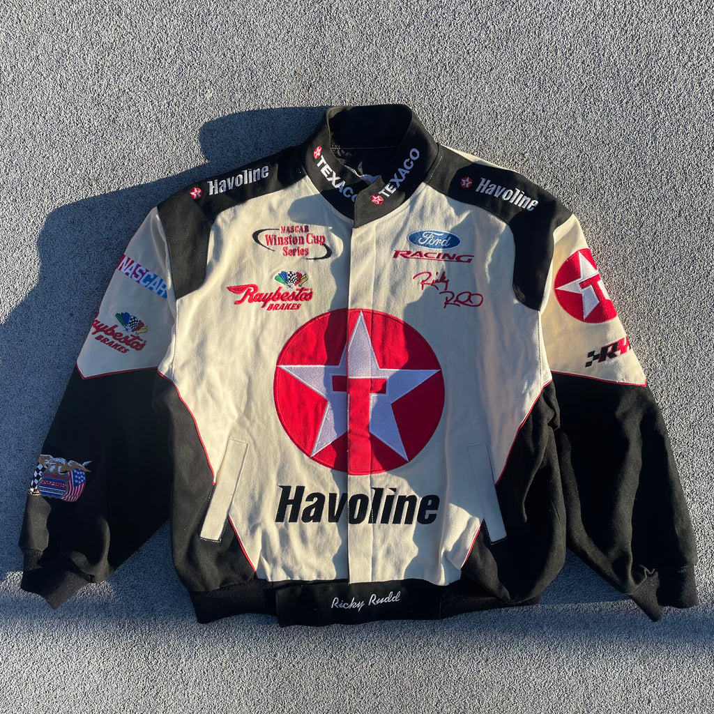 Vintage Halvoline Nascar Racing Jacket
