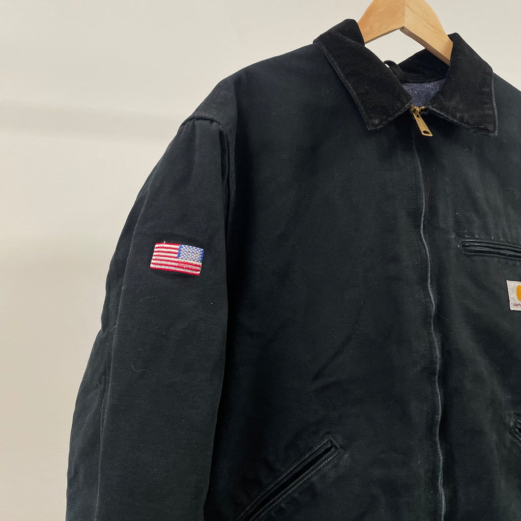Vintage Carhartt Black Detroit Jacket