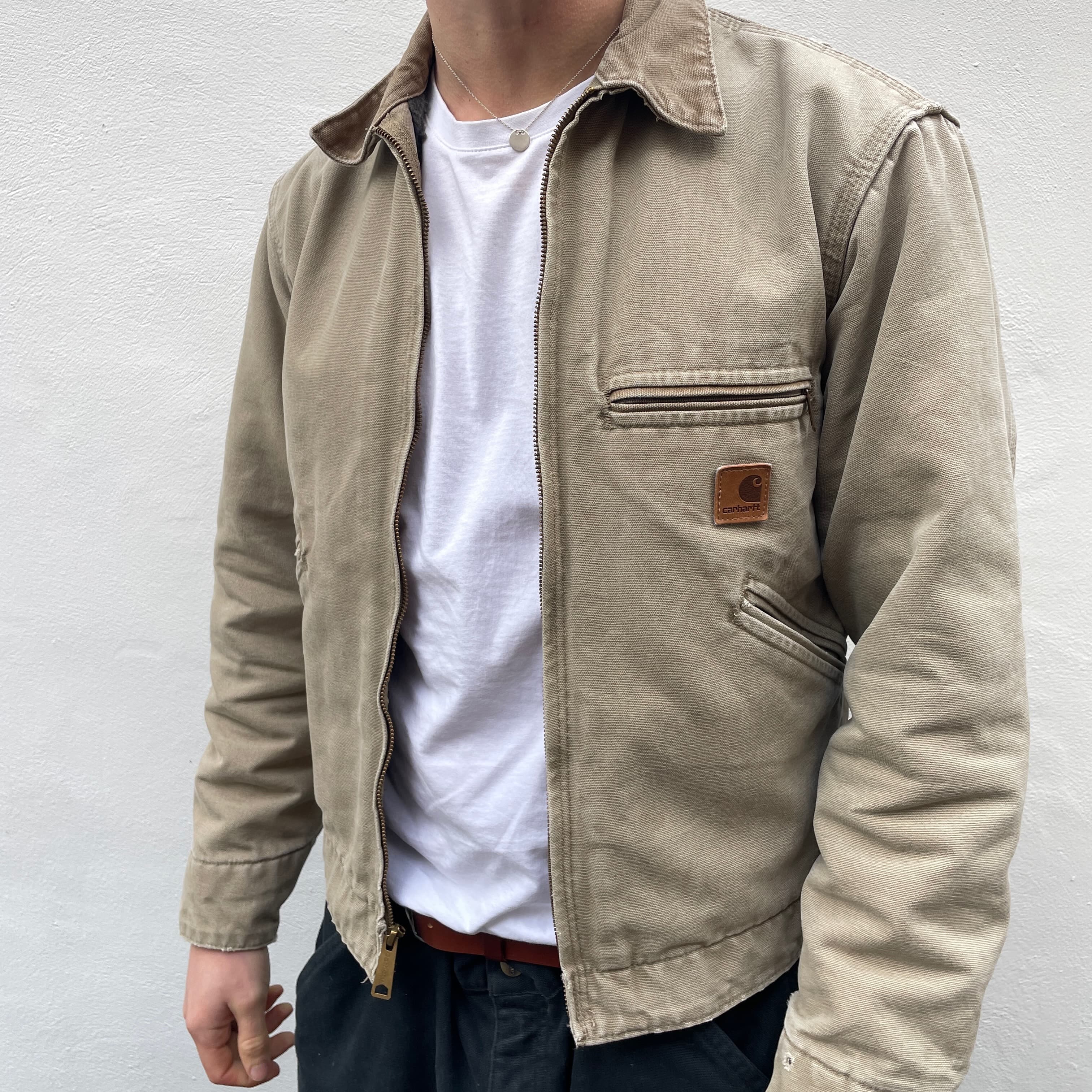 Vintage Carhartt Sand Detroit Jacket