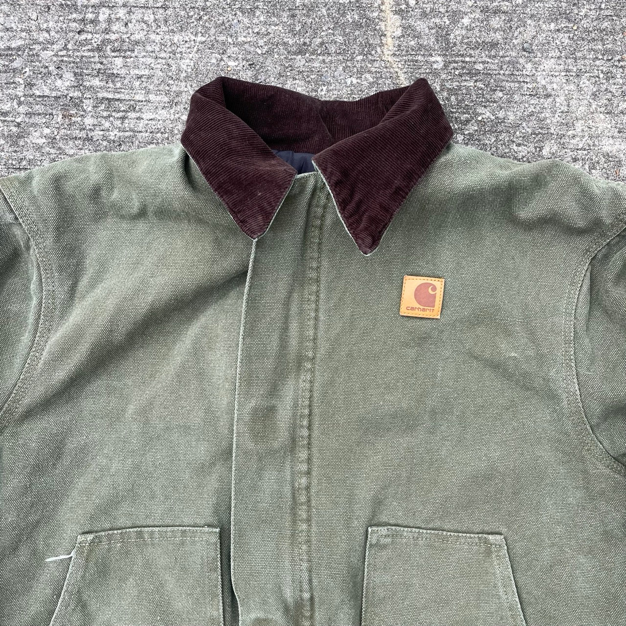 Vintage Carhartt Green Moss Chore Jacket