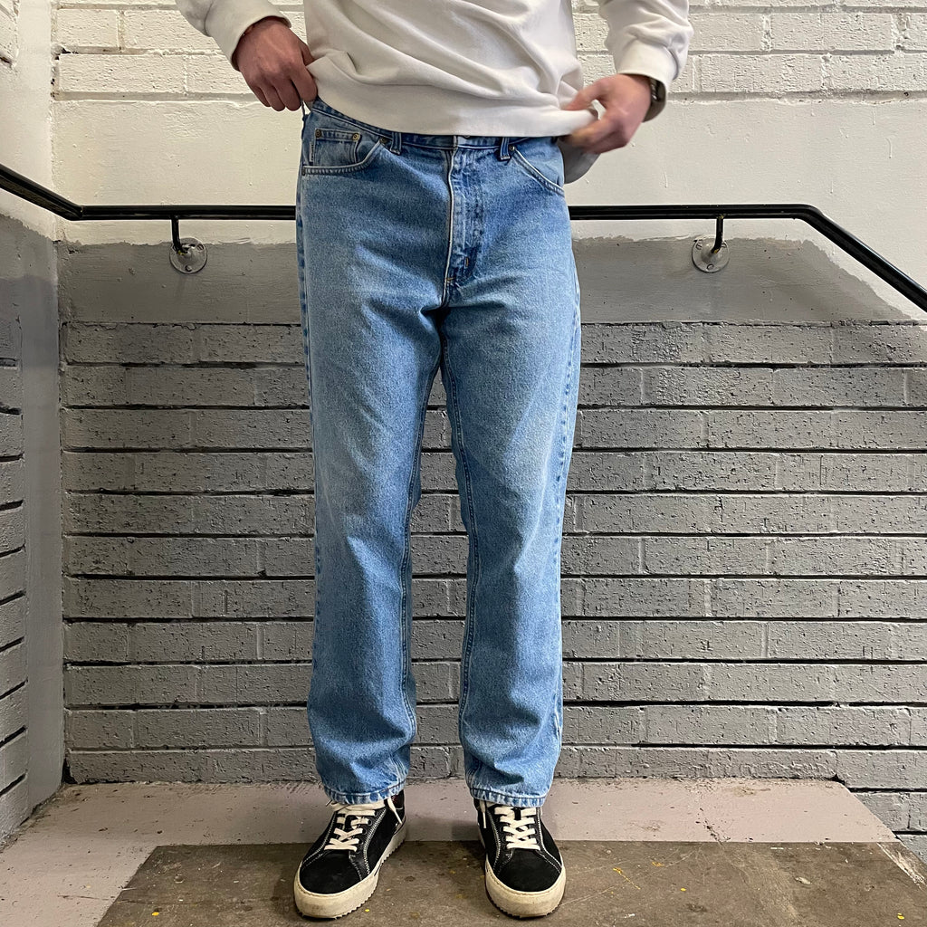 Vintage Carhartt Light Blue Denim Jeans