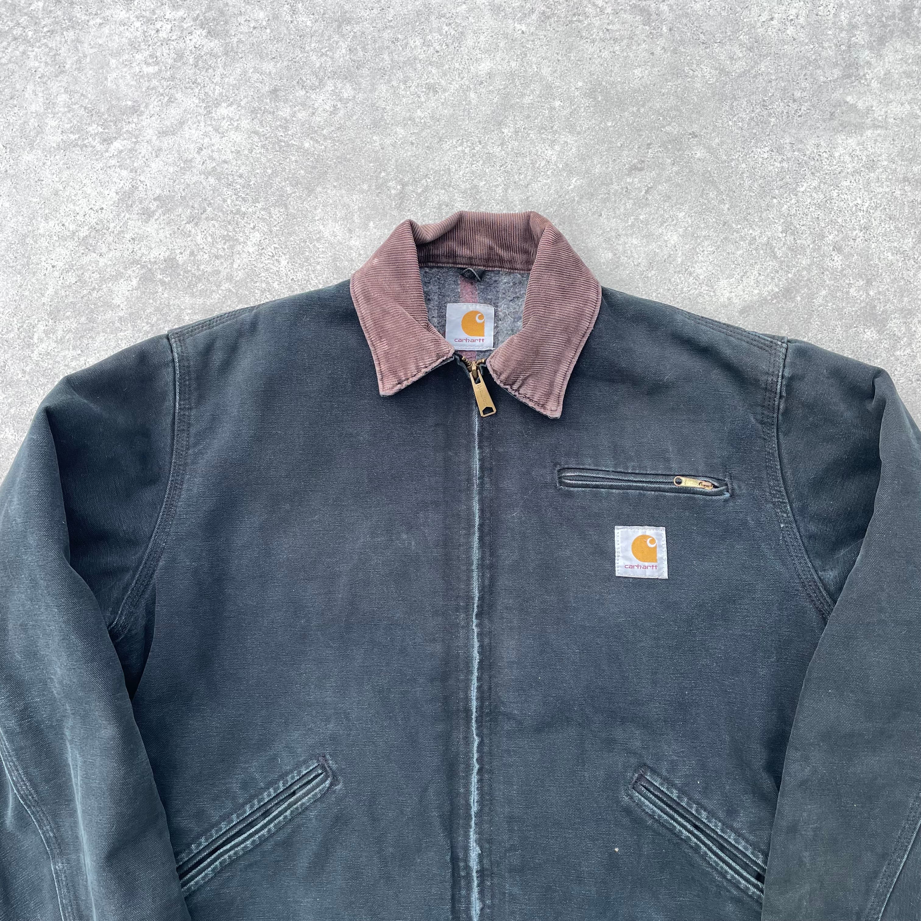 Vintage Carhartt Black Detroit Jacket