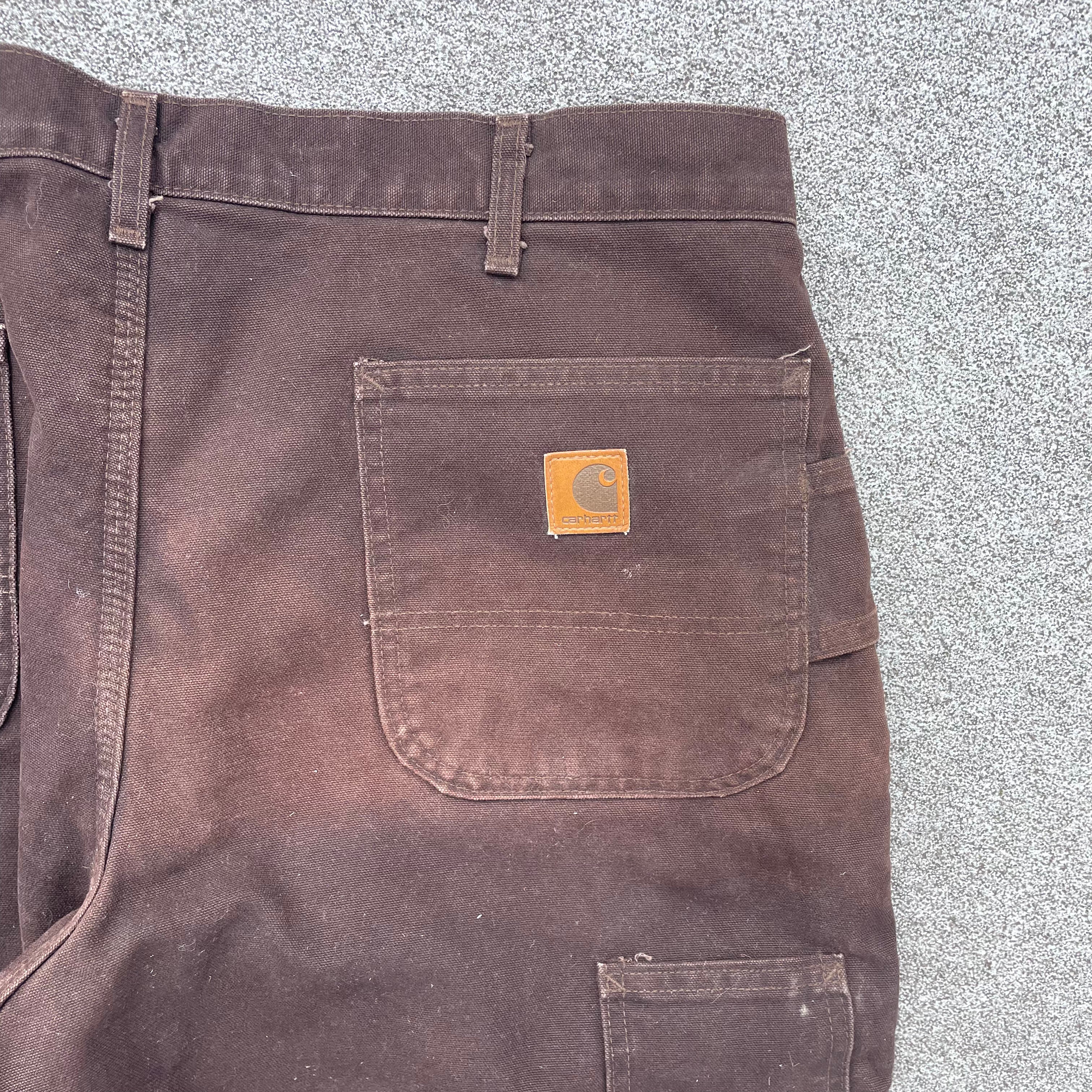 Vintage Carhartt Brown Double Knee Carpenter Trousers