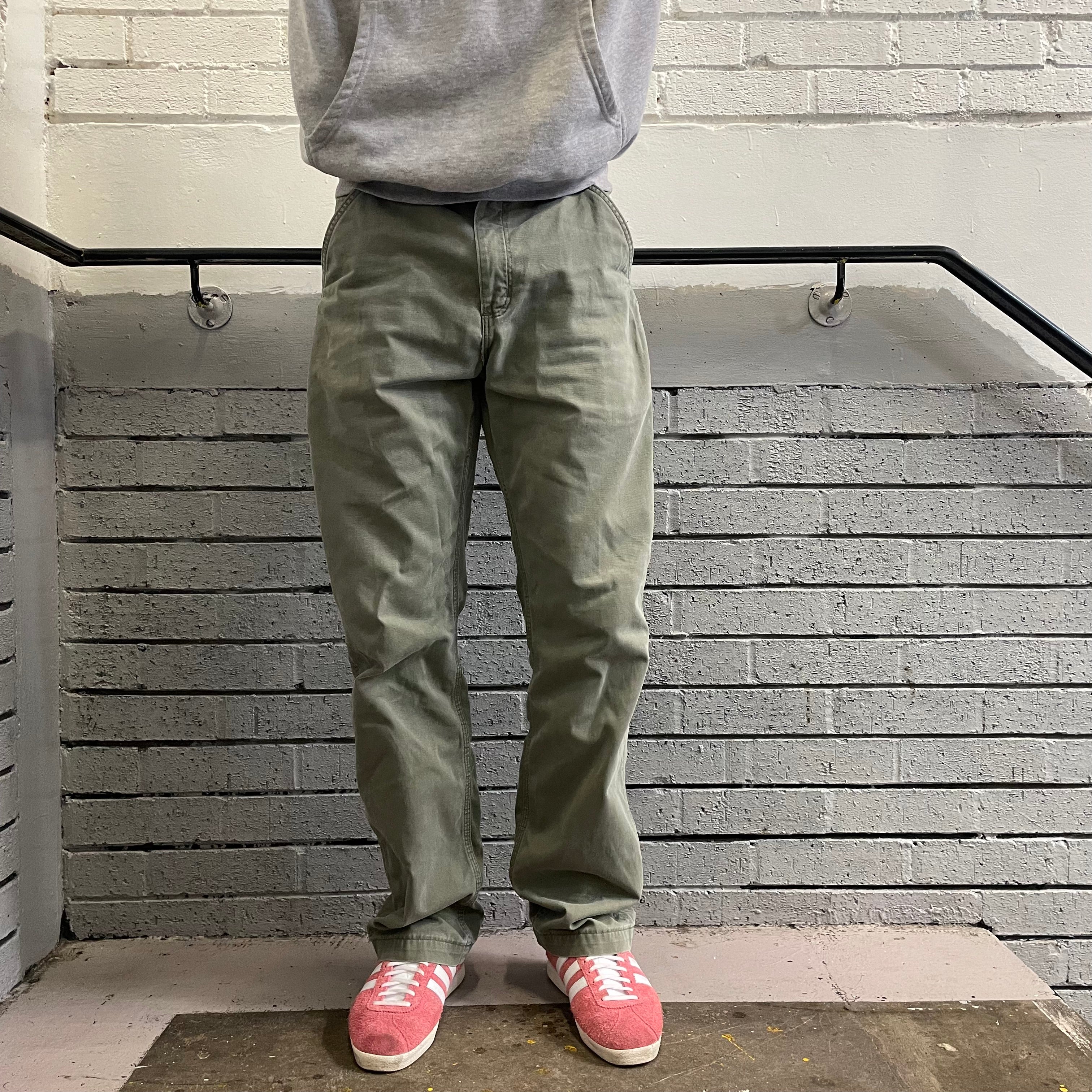 Vintage Carhartt Green Carpenter Trousers