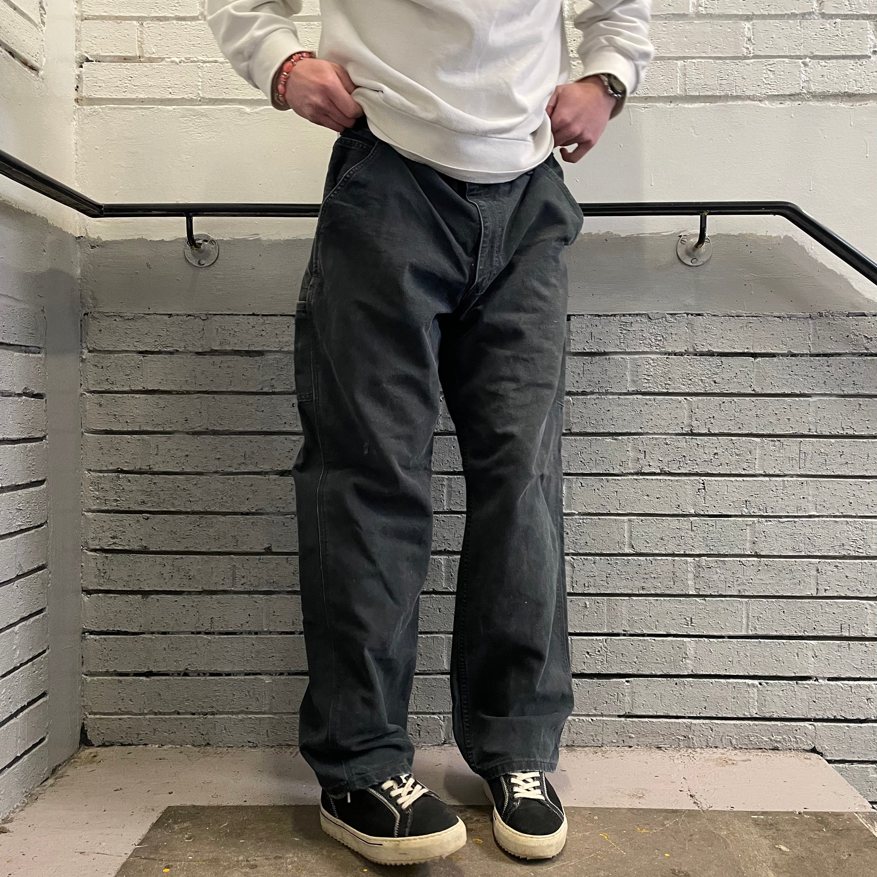 Vintage Carhartt Black Carpenter Trousers