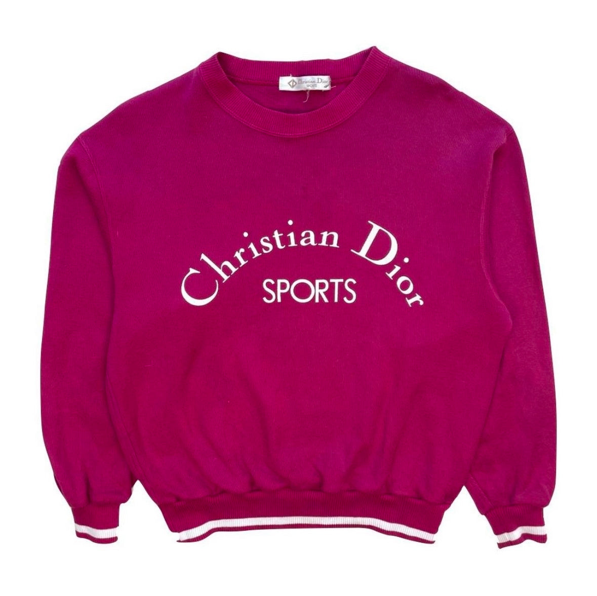 Vintage Women’s Dior Pink Sweatshirt