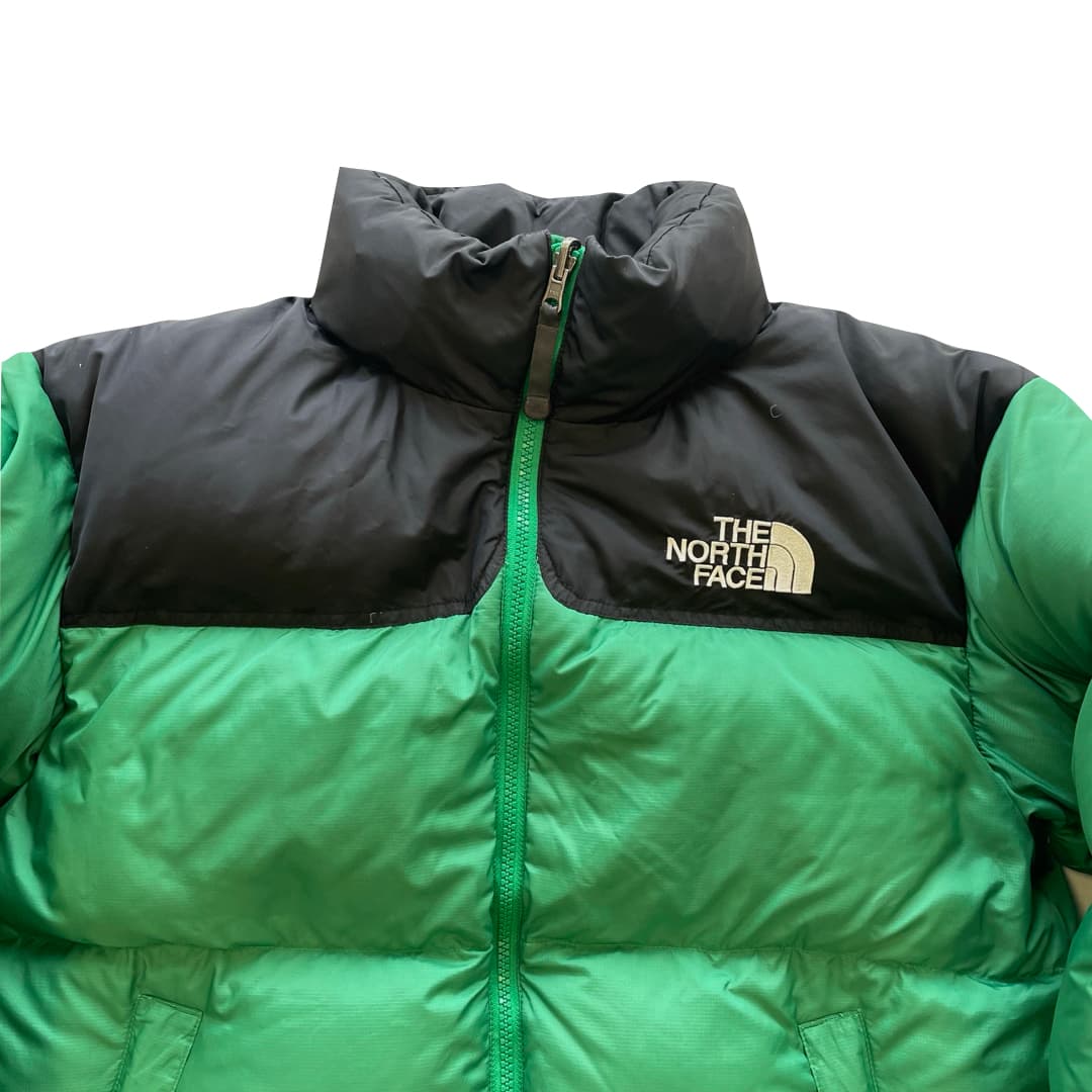 The North Face Light Green Puffer Jacket