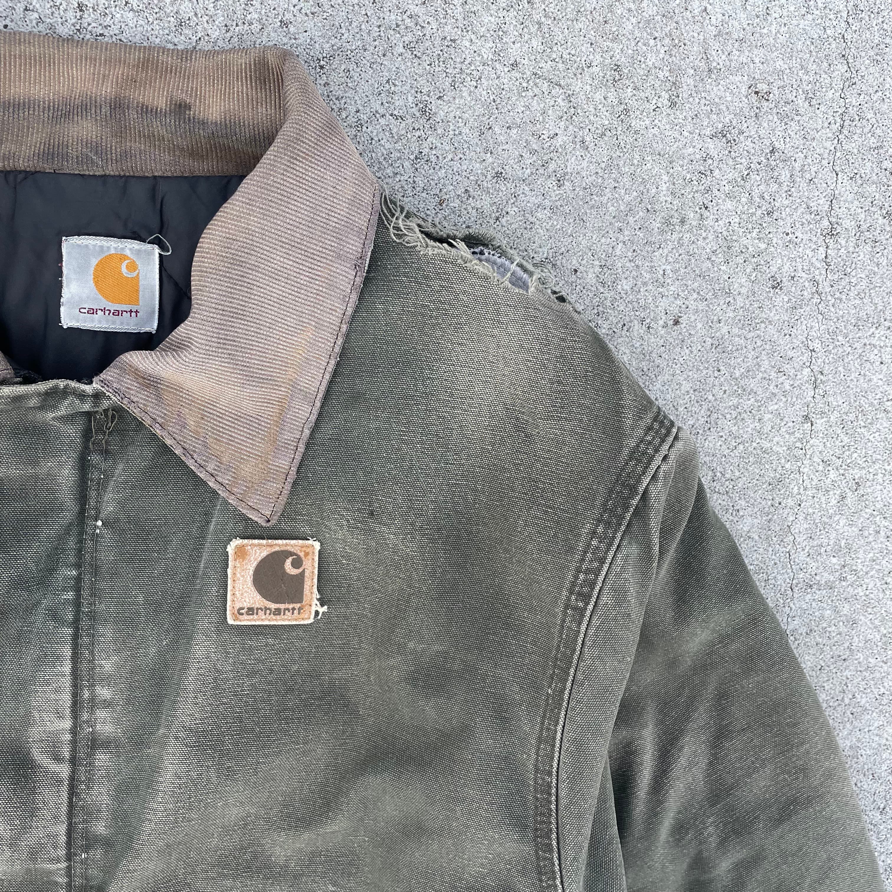 Vintage Carhartt Green Chore Jacket