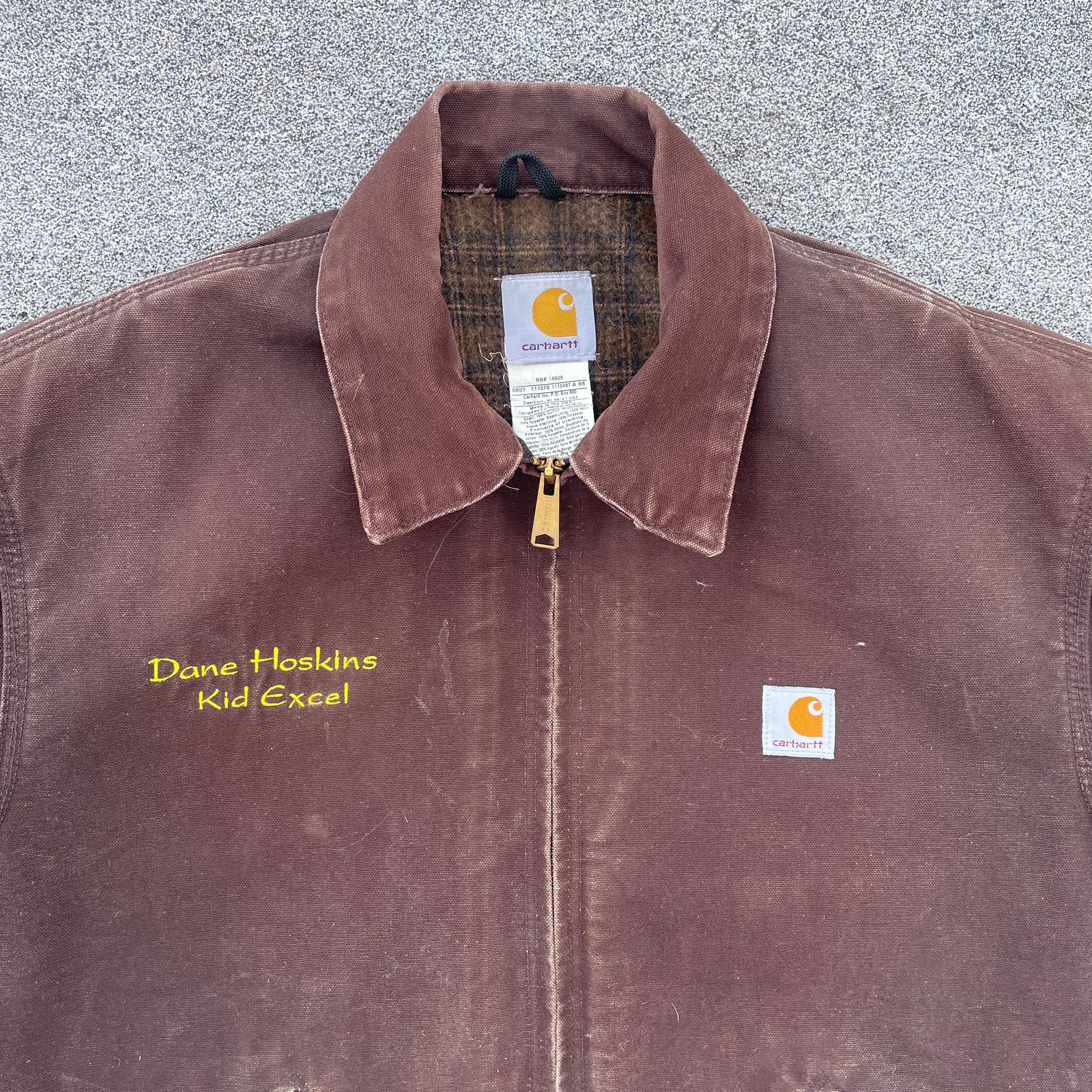 Vintage Carhartt Brown Detroit Jacket