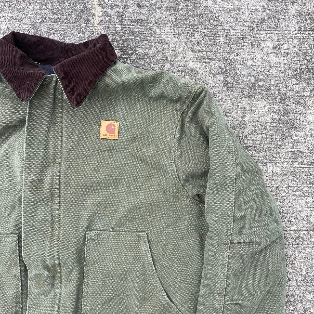 Vintage Carhartt Green Moss Chore Jacket