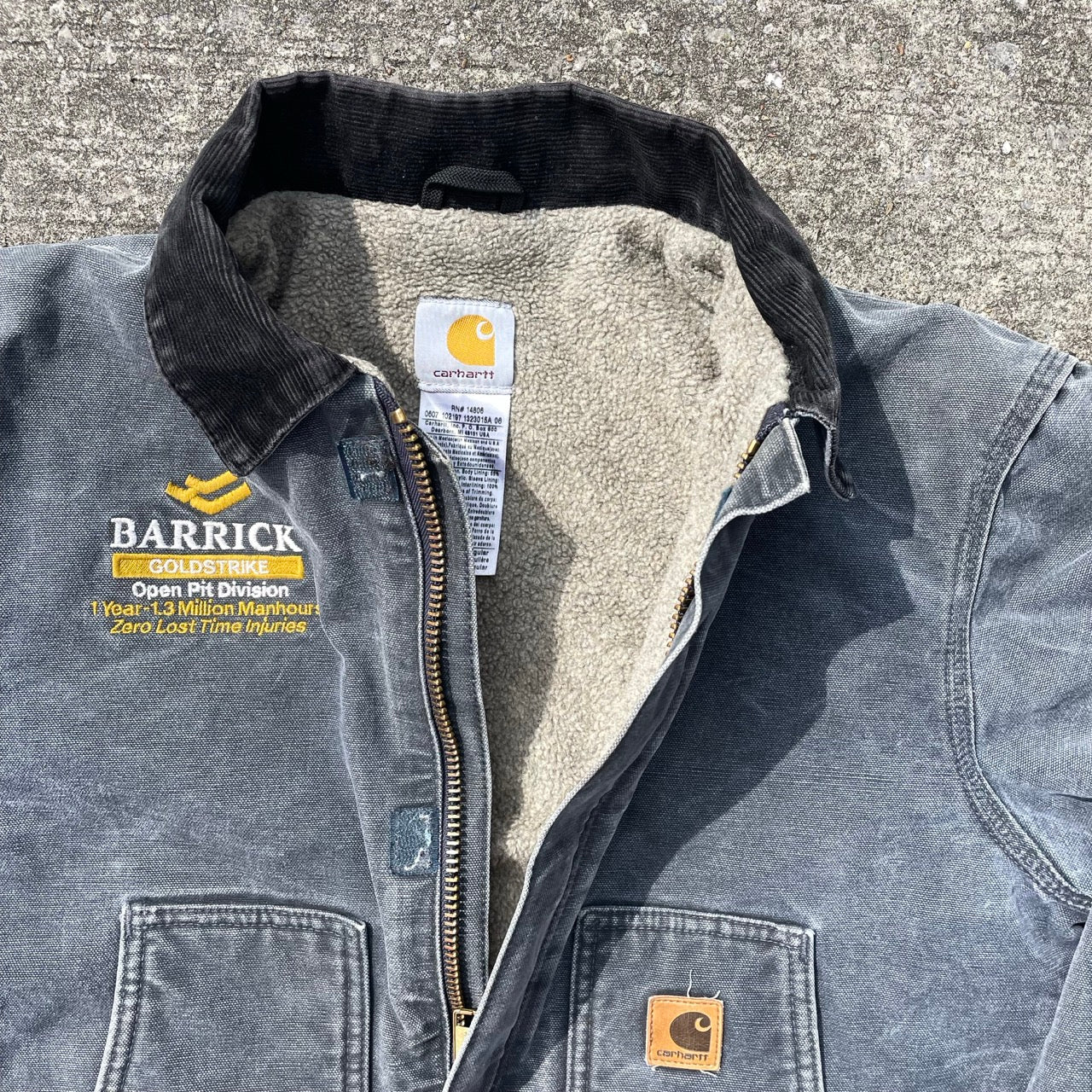 Vintage Carhartt Grey Chore Jacket