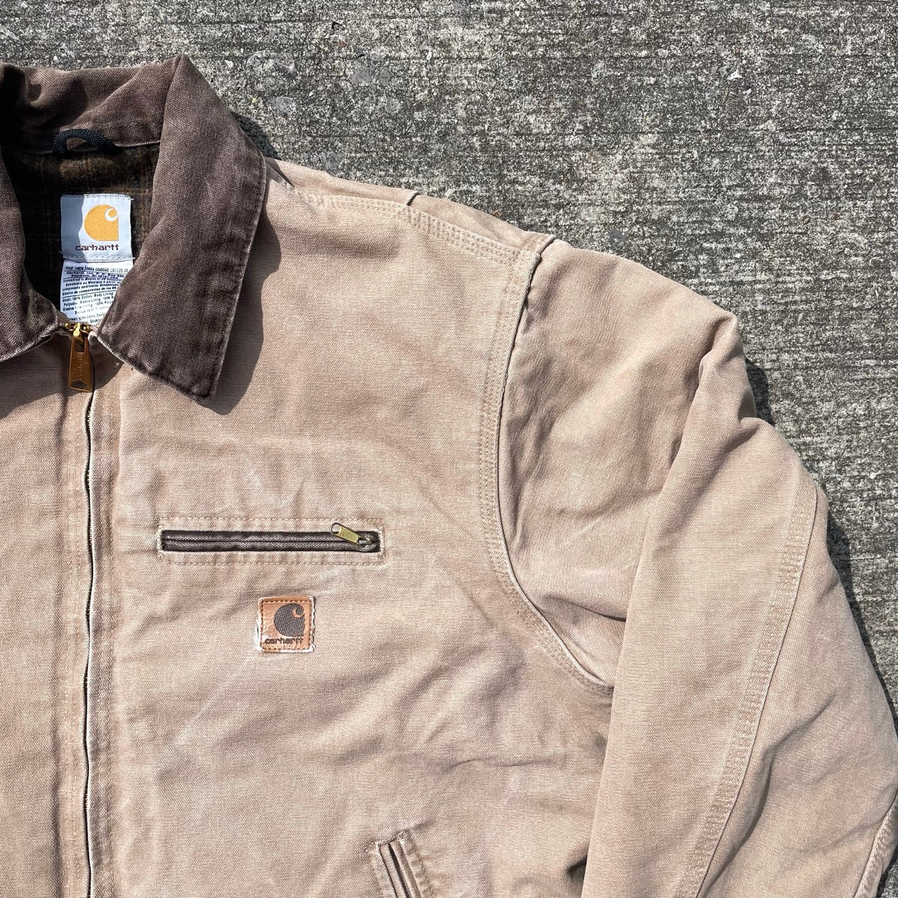 Vintage Carhartt Sand Detroit Jacket