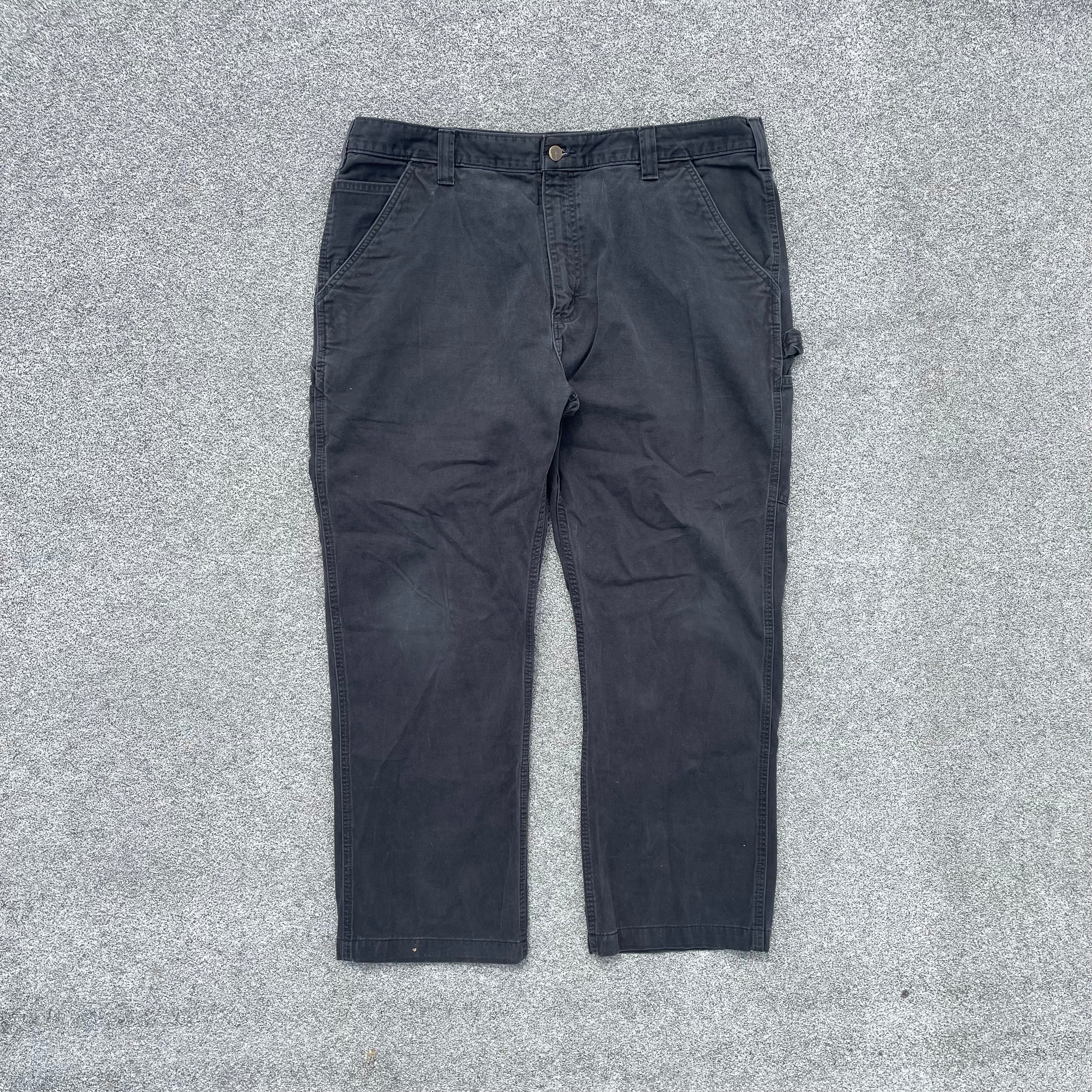 Vintage Carhartt Black Carpenter Trousers