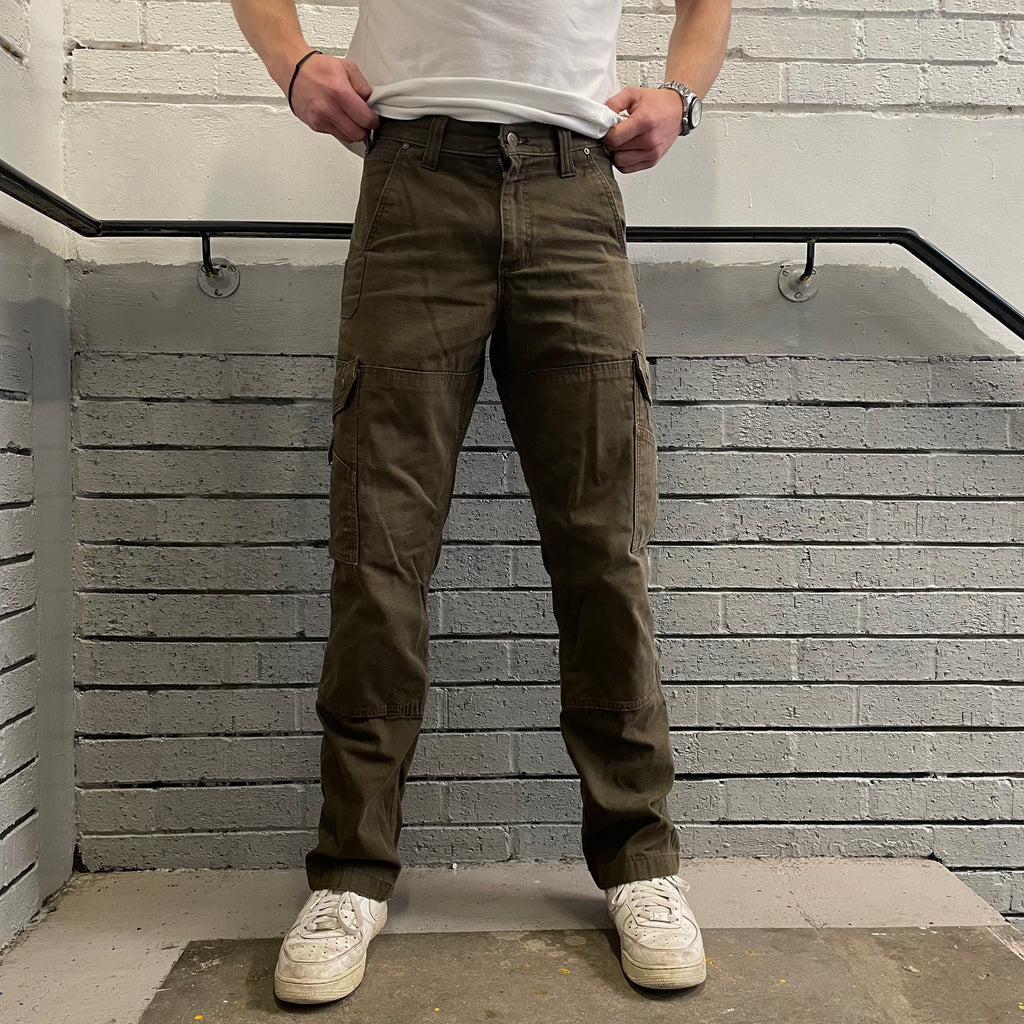 Lee Mens Military Carpenter Trousers (Lichen Green) | Sportpursuit.com