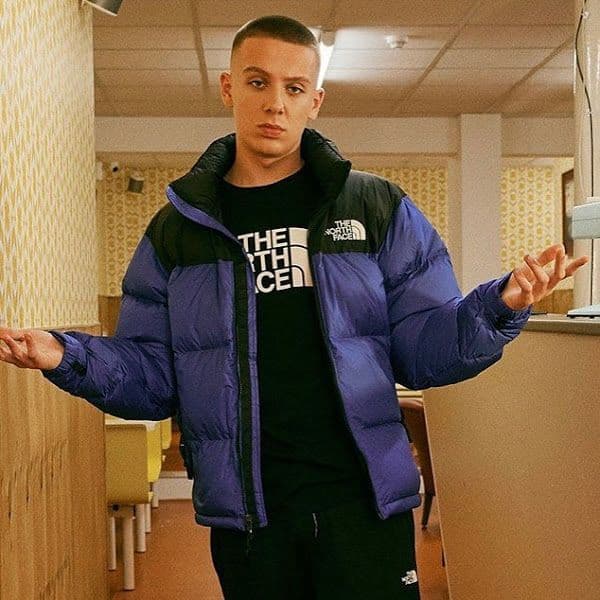 The North Face Light Purple Puffer Jacket