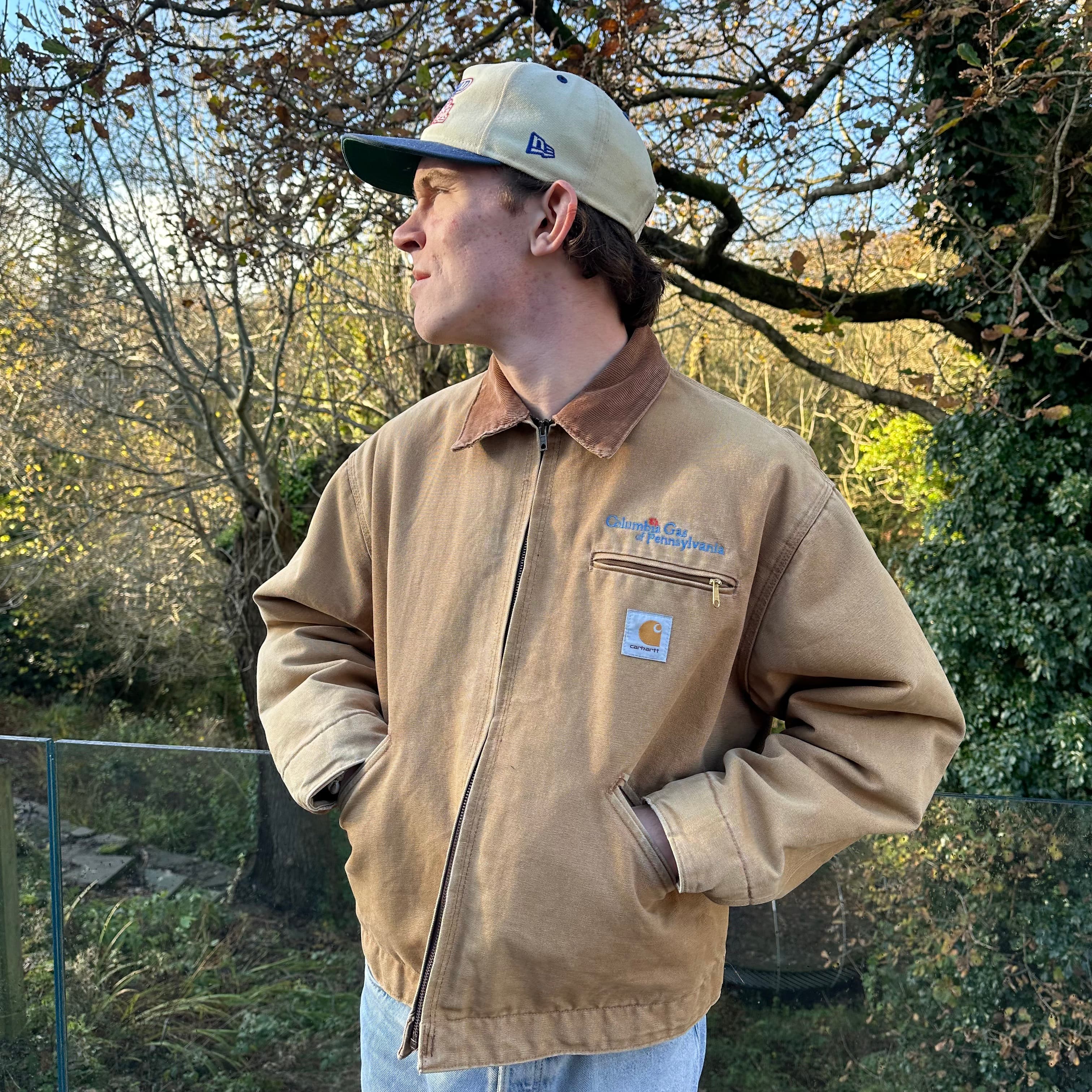 Vintage Carhartt Sand Detroit Jacket