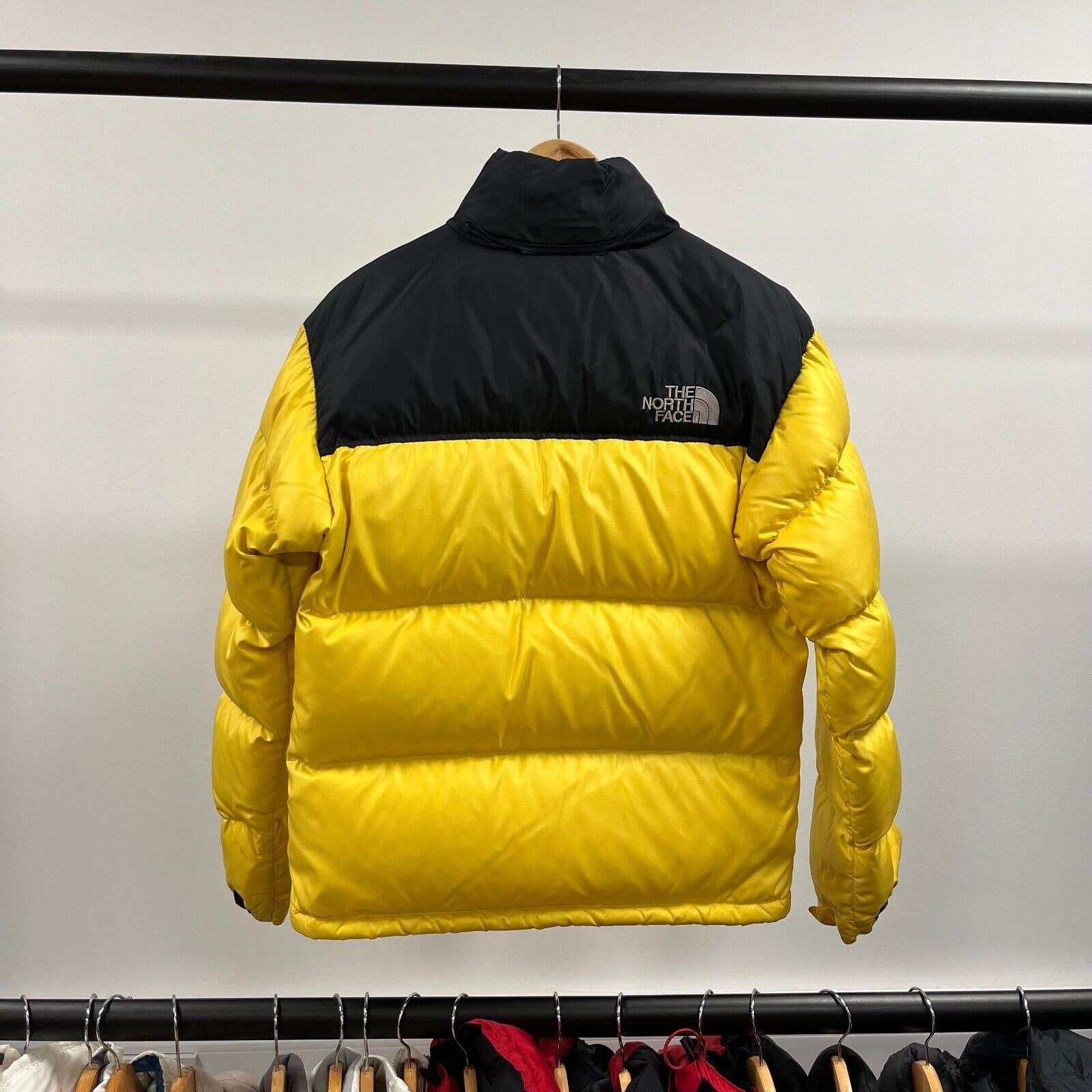 The North Face Yellow Puffer Jacket