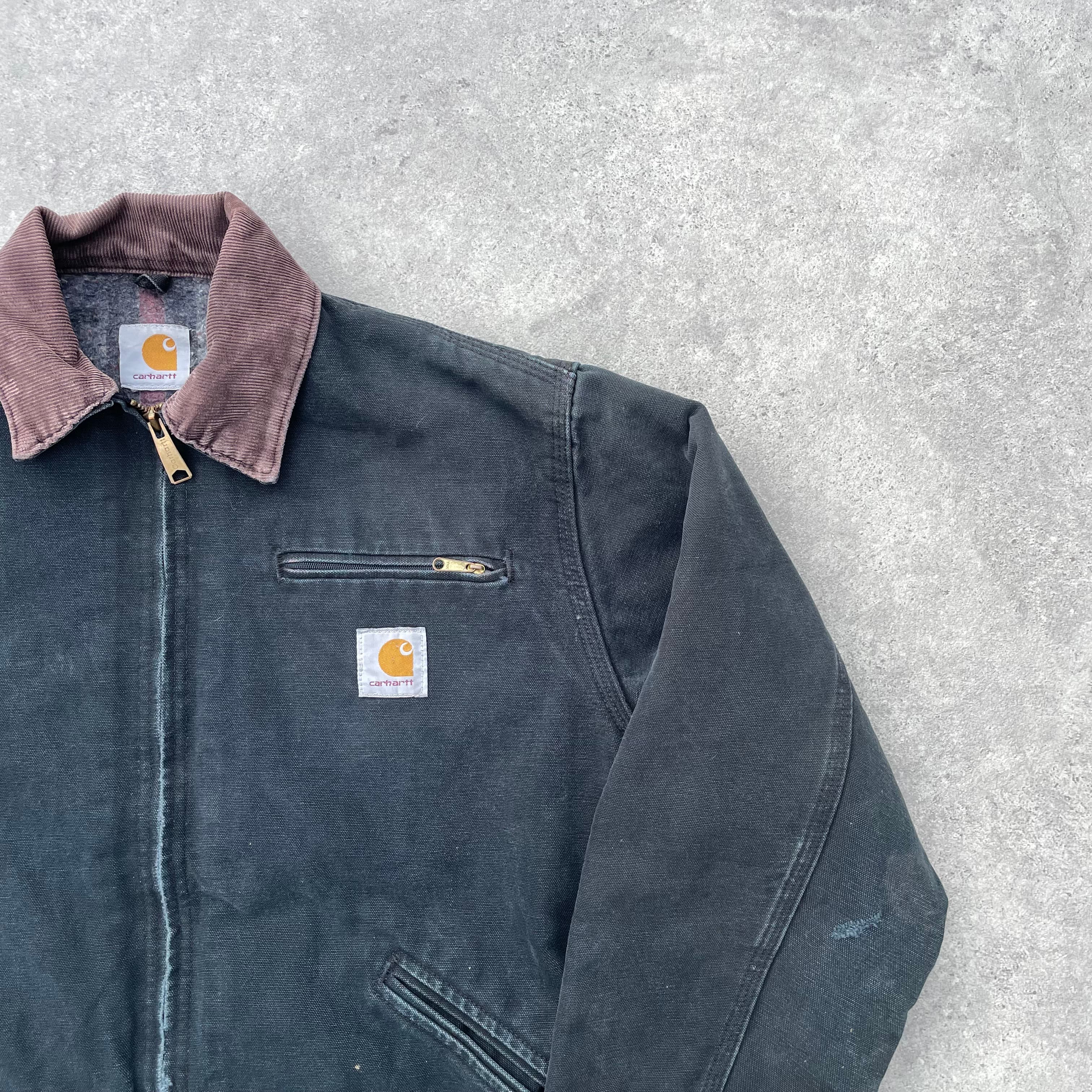 Vintage Carhartt Black Detroit Jacket