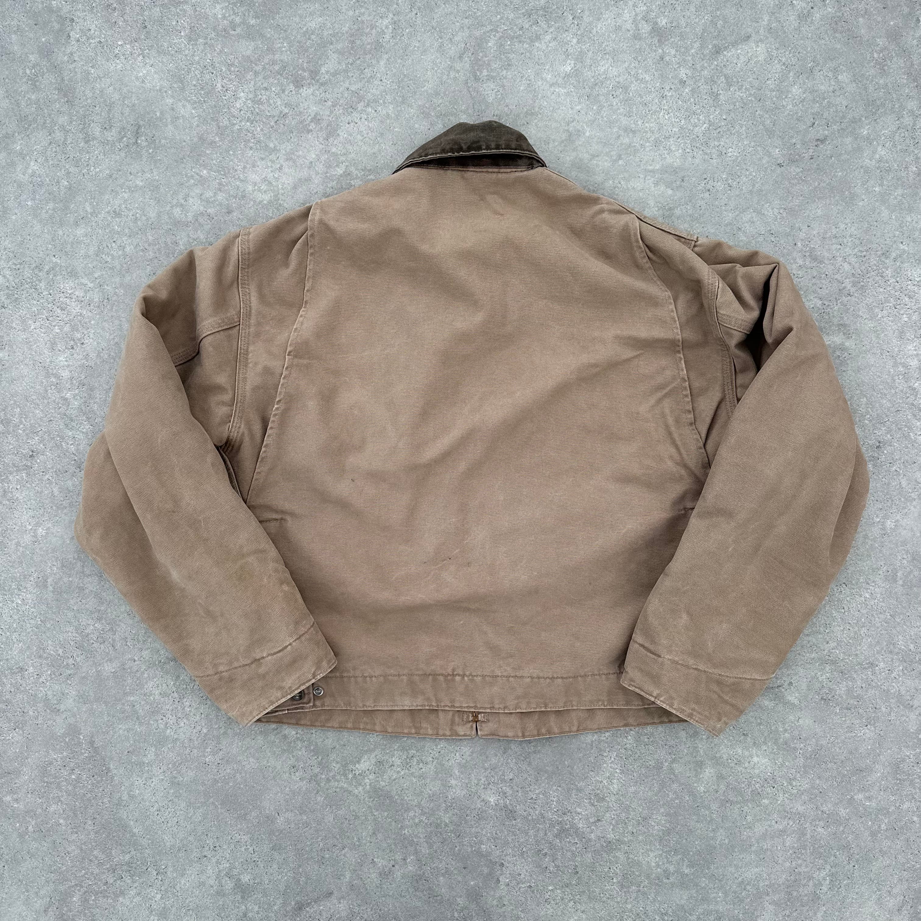 Vintage Carhartt Beige Detroit Jacket