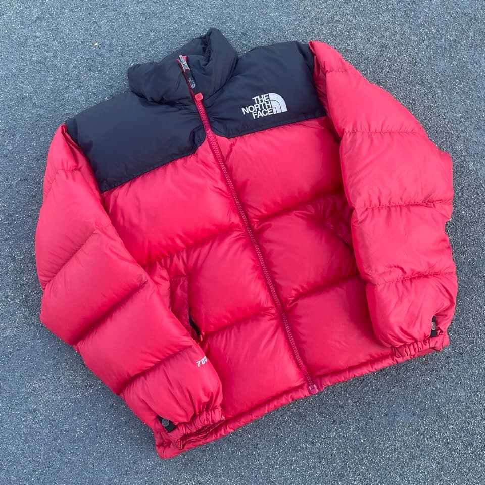 The North Face Red Puffer Jacket