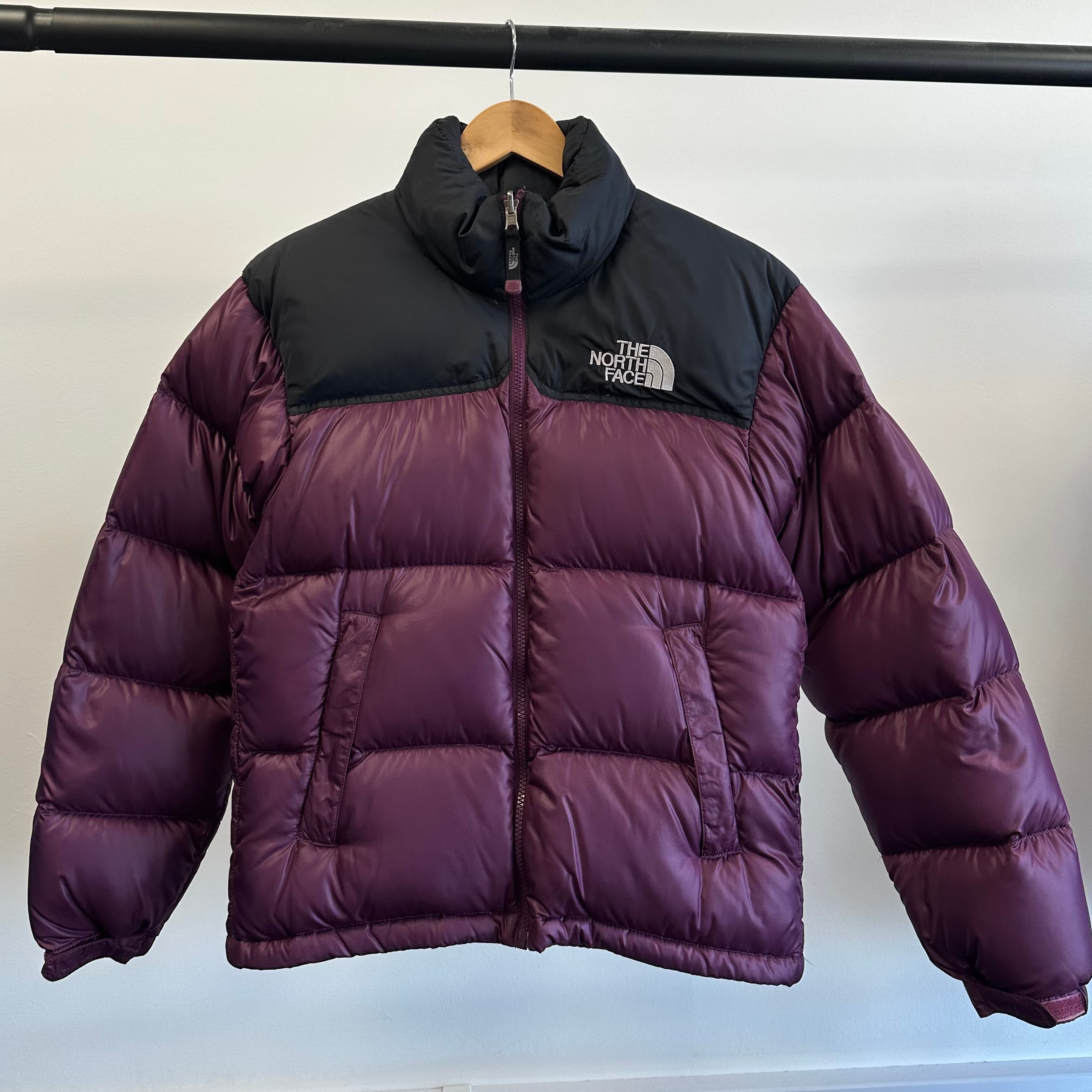 The North Face Purple Puffer Jacket