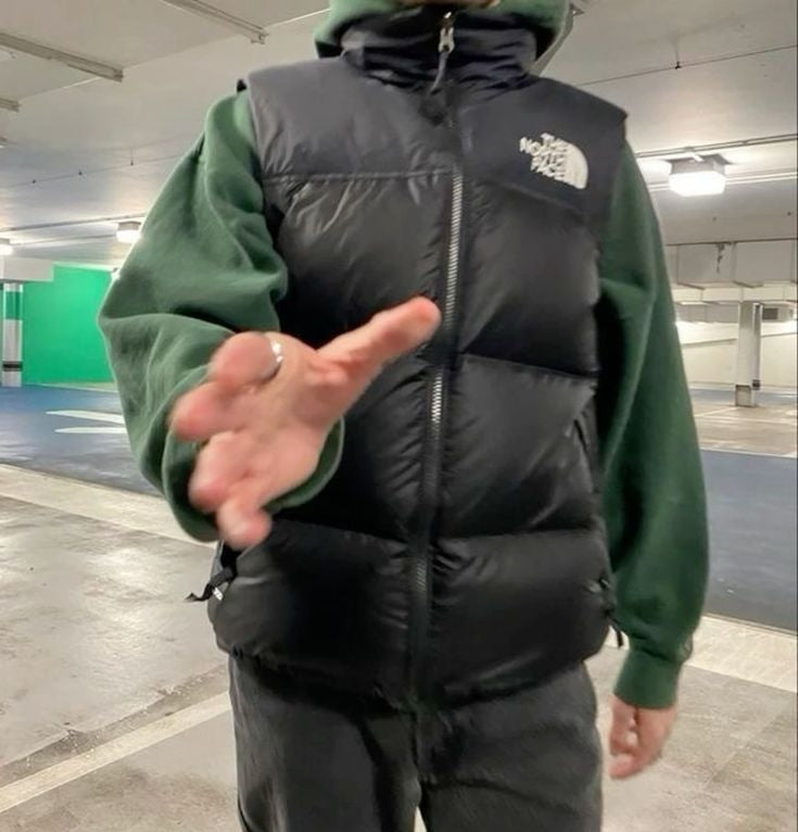 The North Face Black Gilet Puffer Jacket