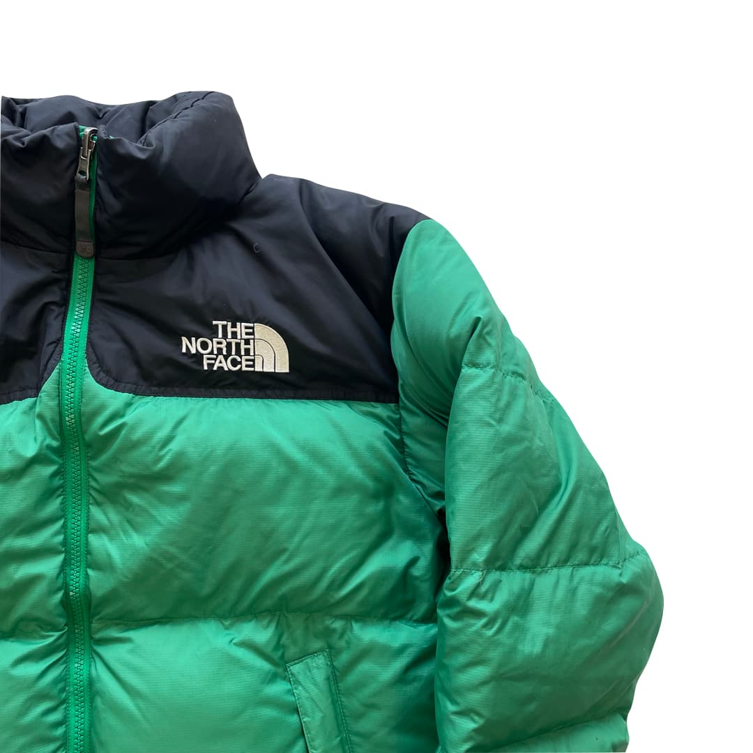 The North Face Light Green Puffer Jacket