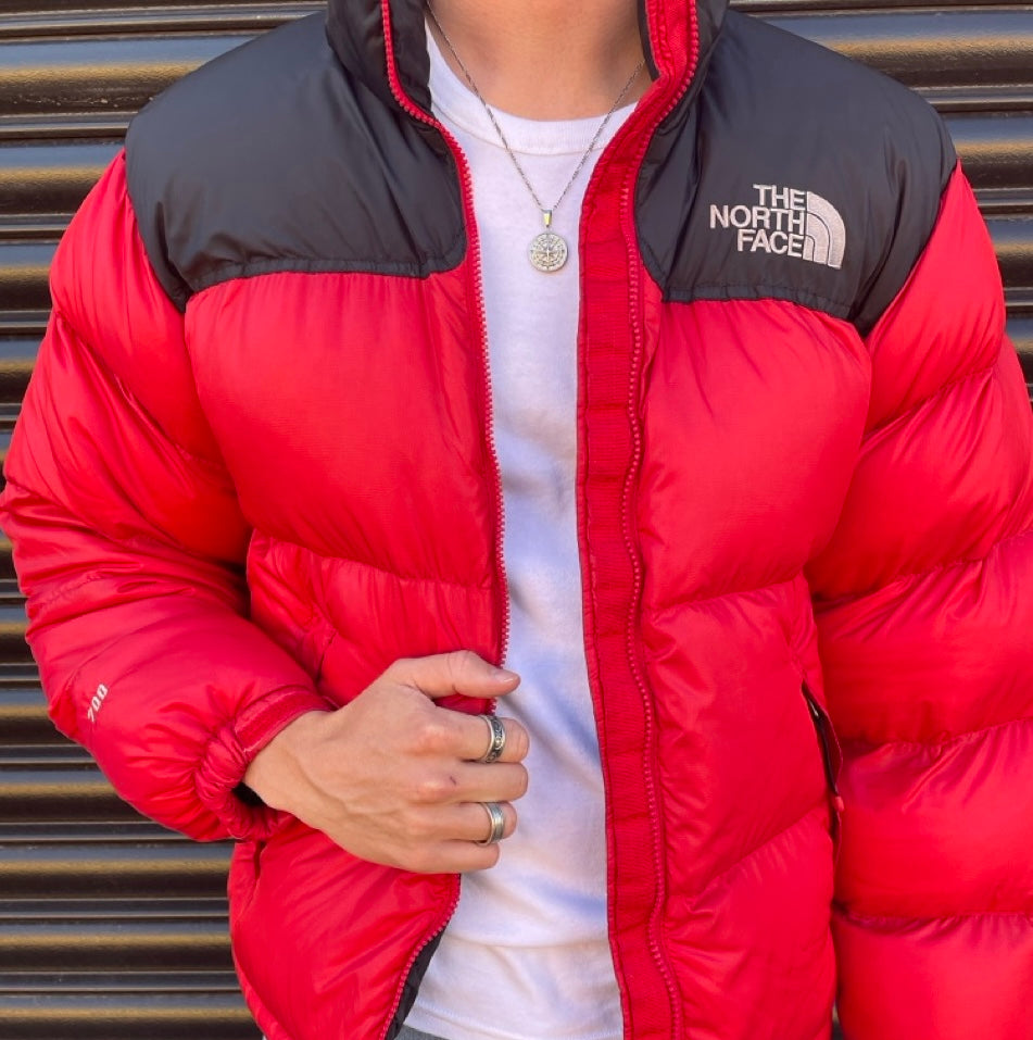 The North Face Red Puffer Jacket