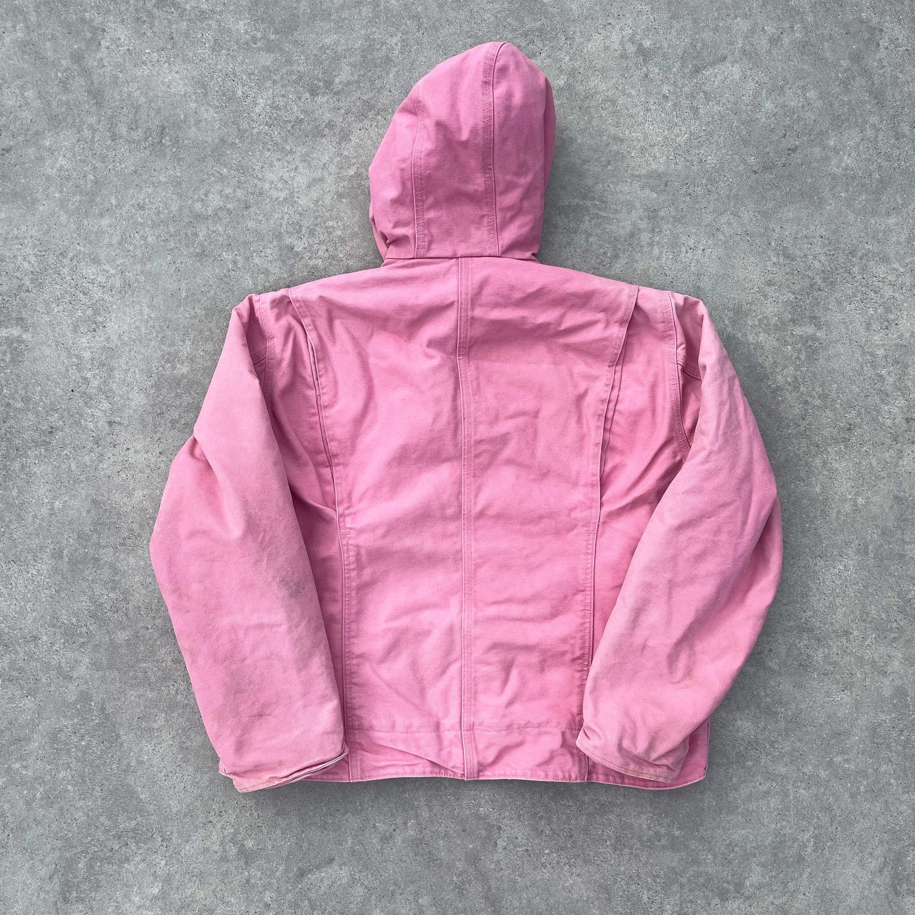 Vintage Carhartt Pink Hooded Jacket