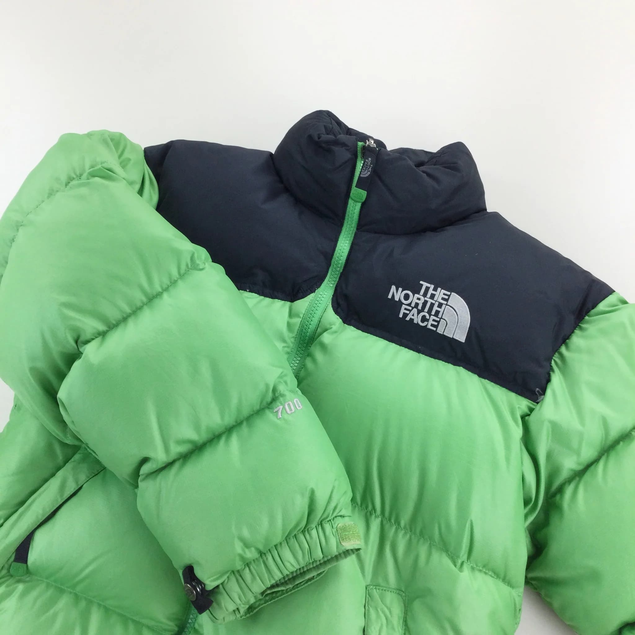 The North Face Lime Green Puffer Jacket