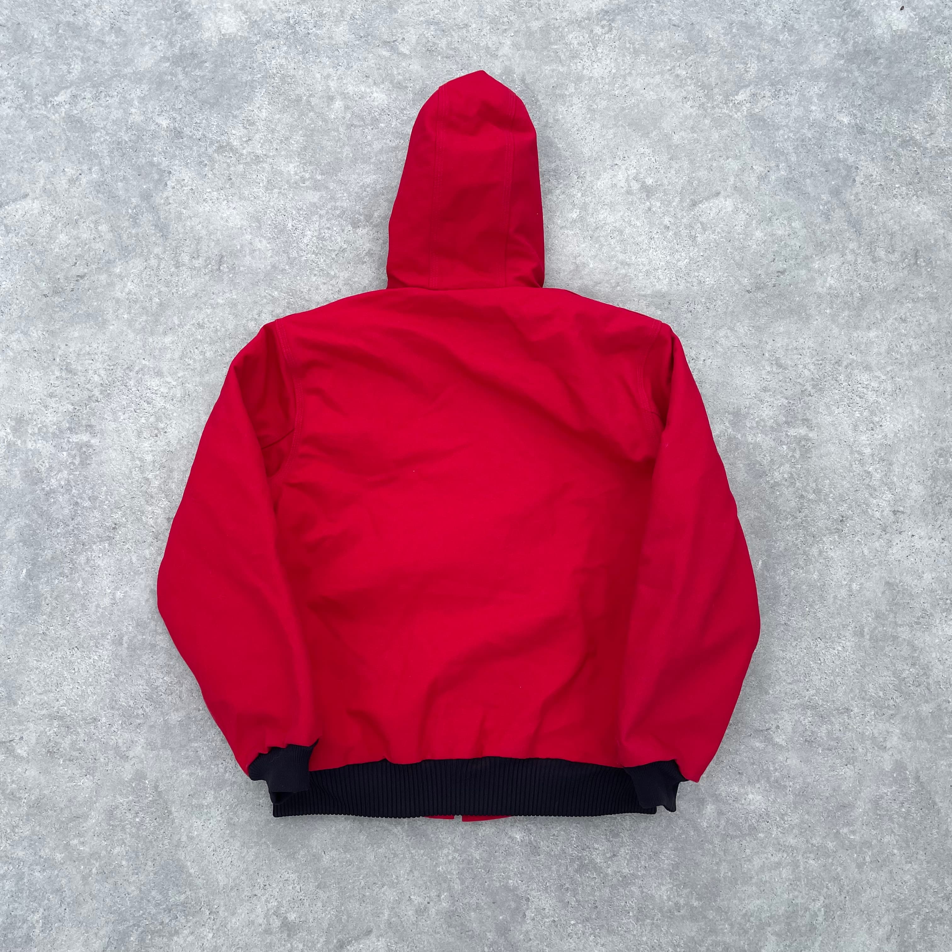 Vintage Carhartt Red Hooded Jacket