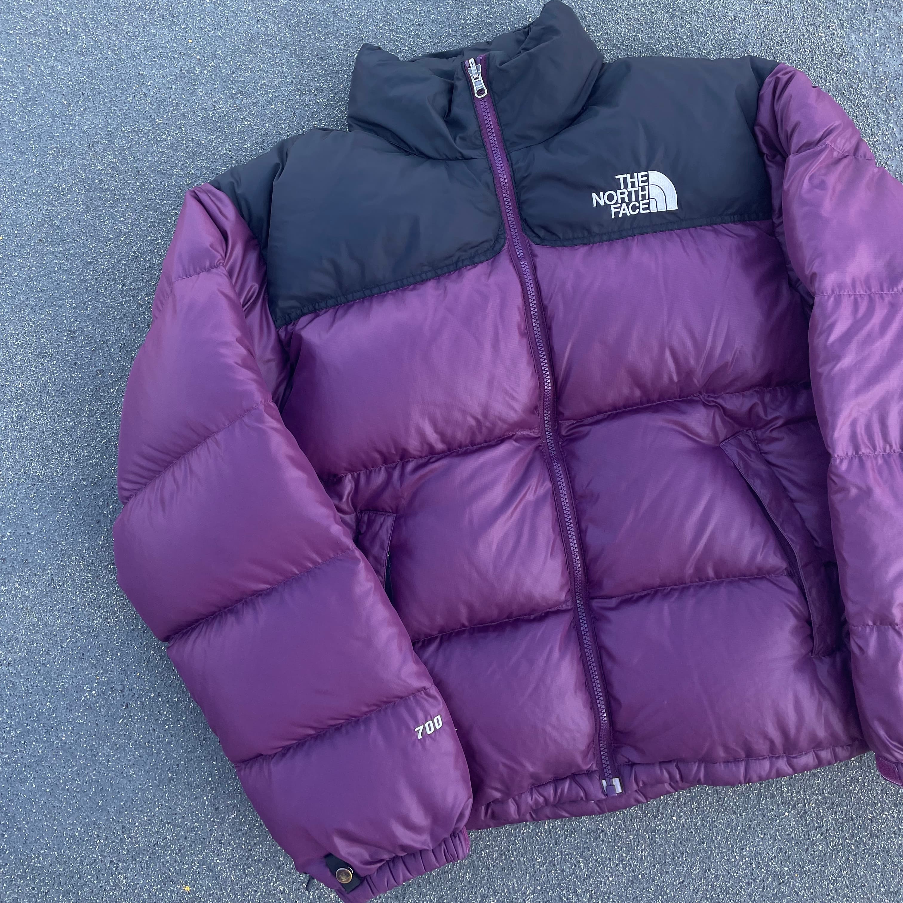 The North Face Purple Puffer Jacket