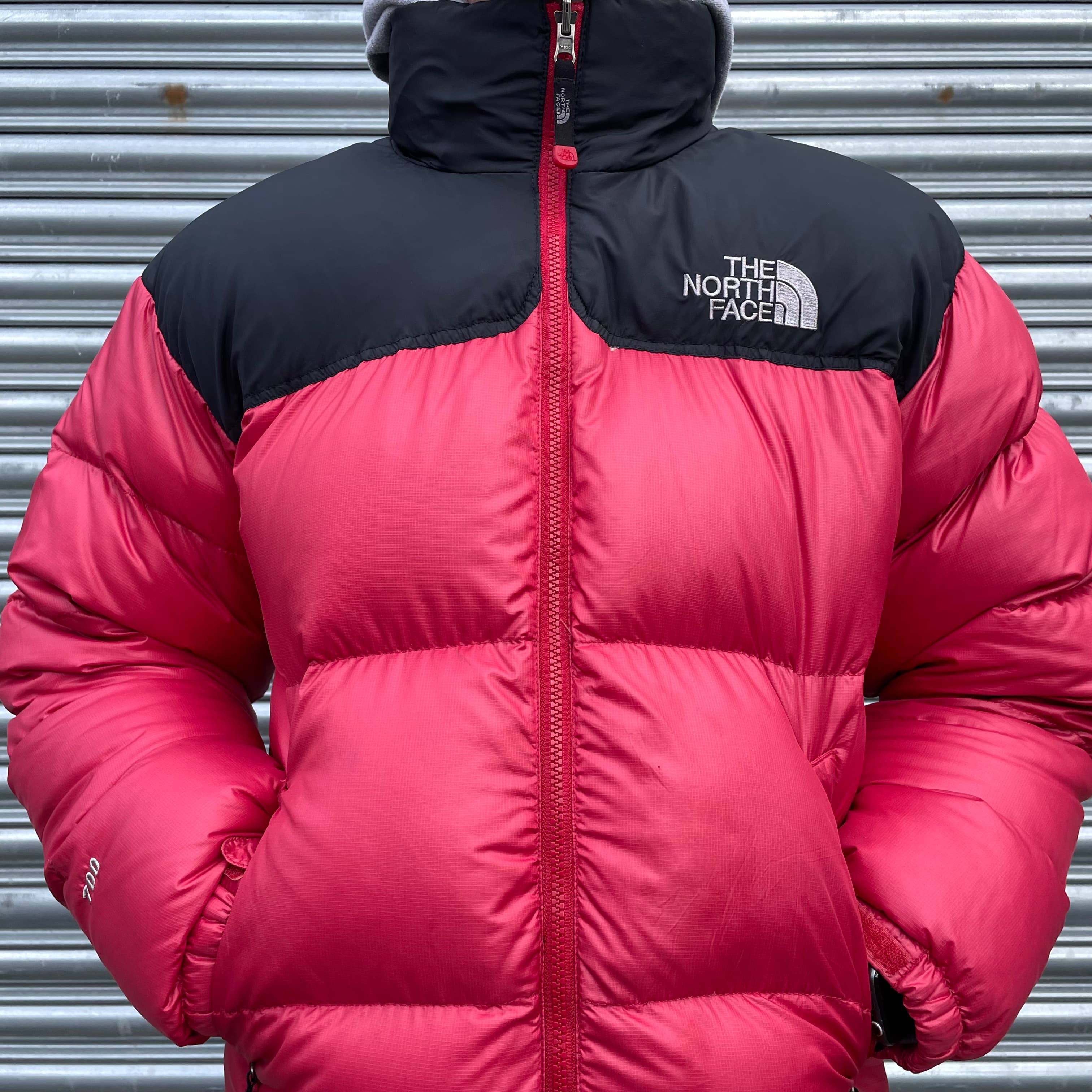 The North Face Pale Red Puffer Jacket