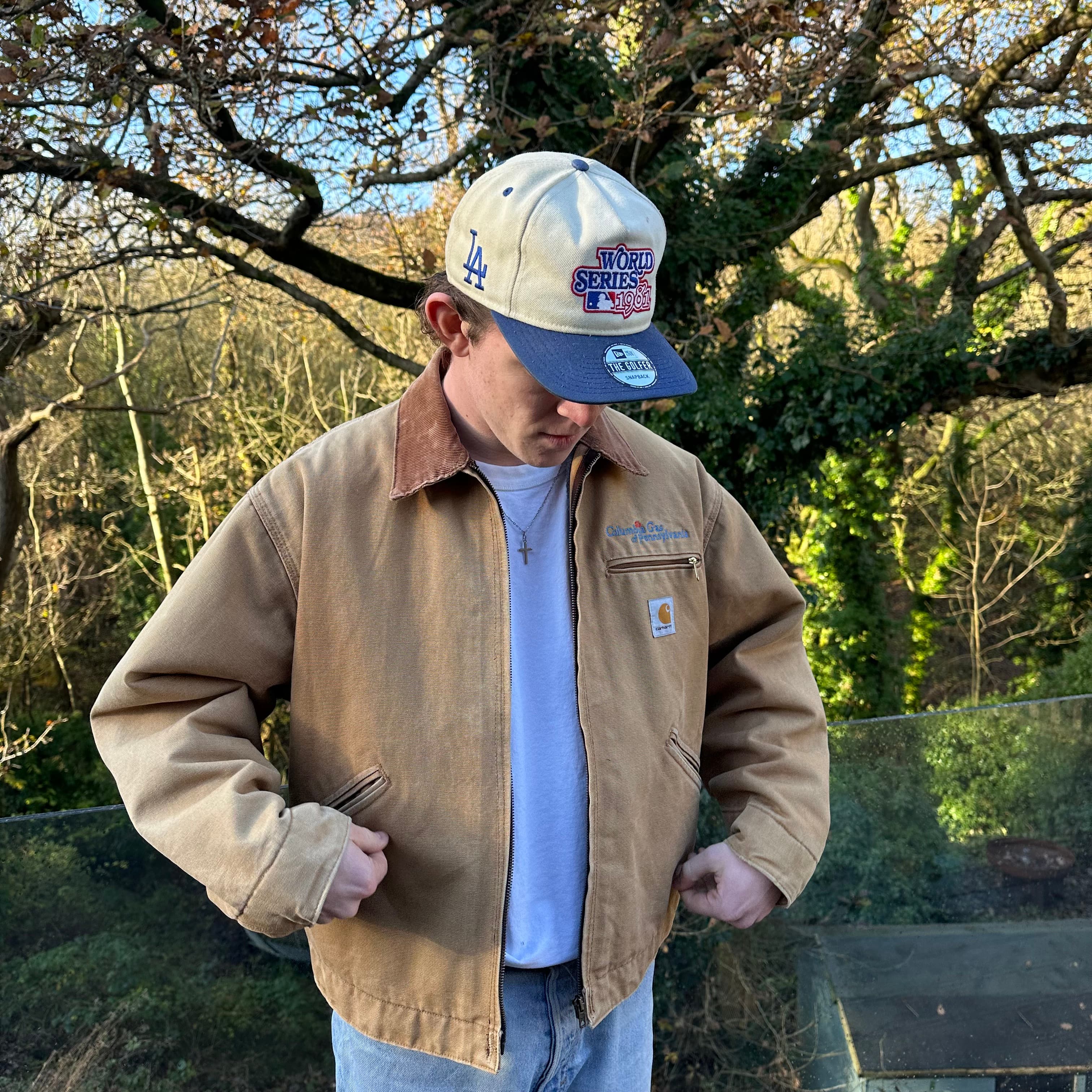 Vintage Carhartt Sand Detroit Jacket