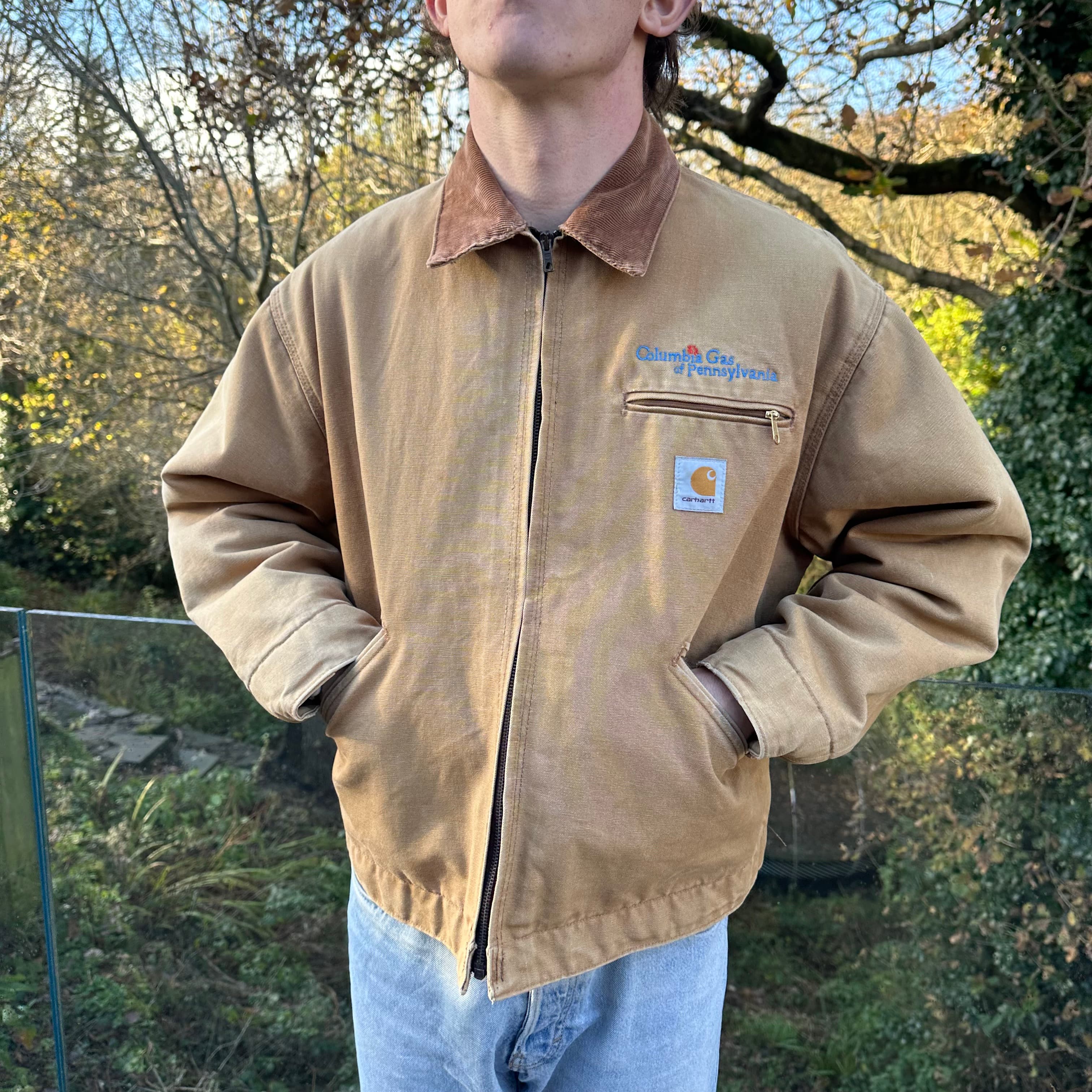 Vintage Carhartt Sand Detroit Jacket