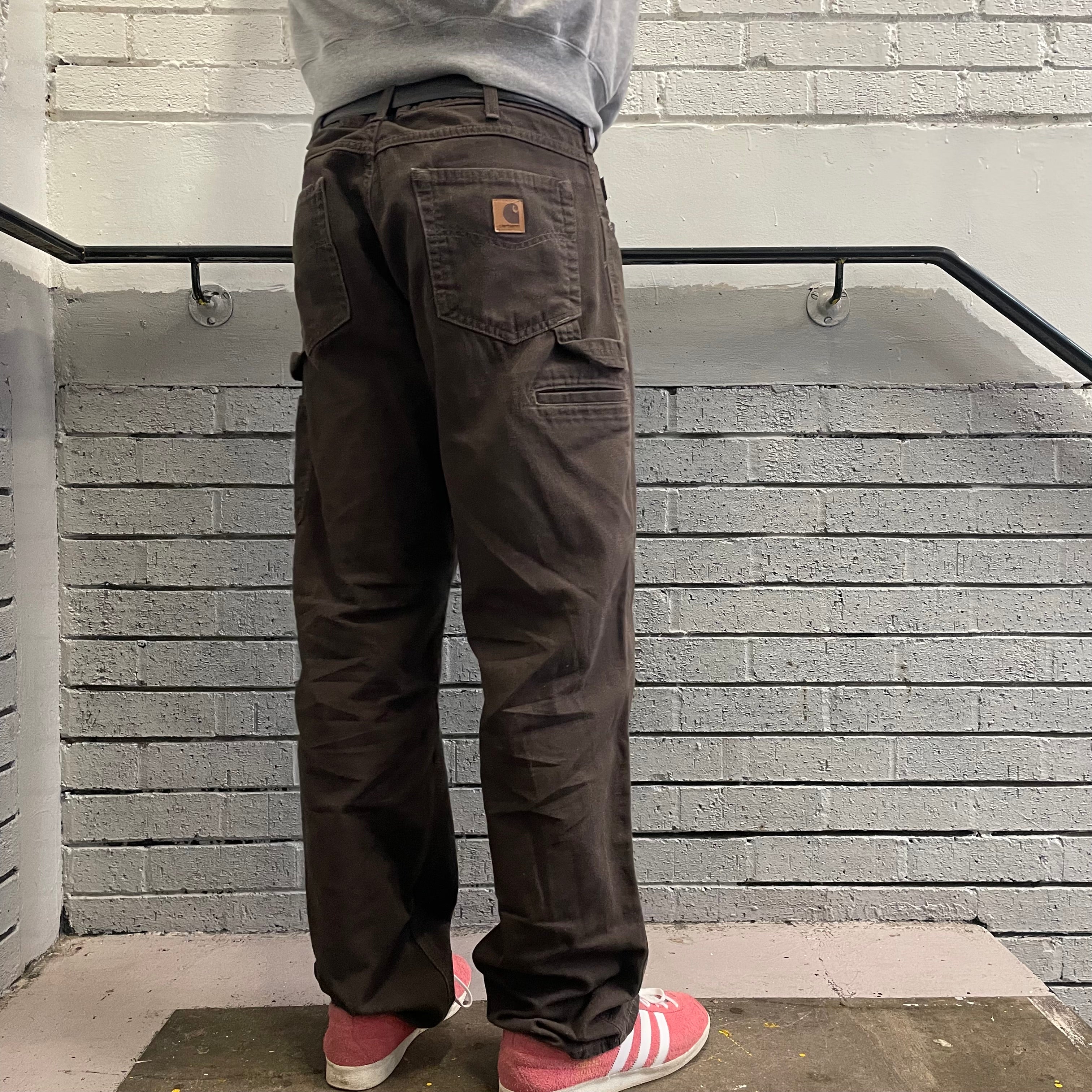 Vintage Carhartt Brown Carpenter Trousers