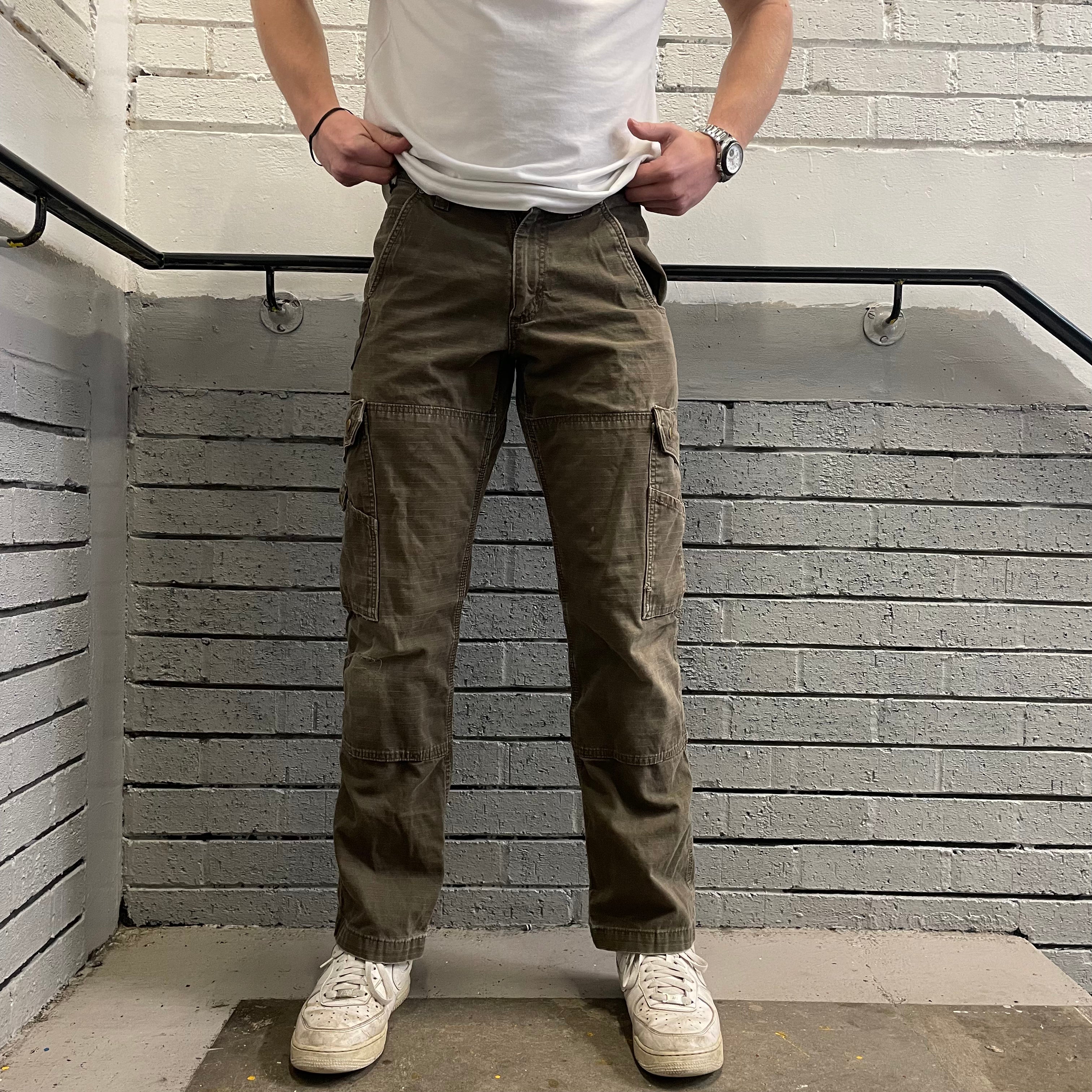 Vintage Carhartt Grey Cargo Pants