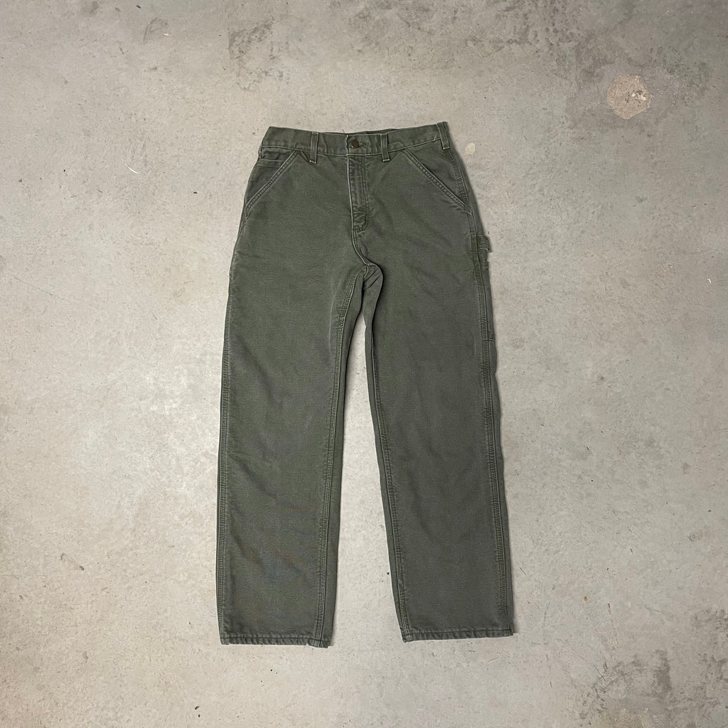 Vintage Carhartt Green Carpenter Trousers