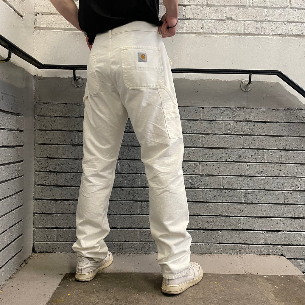 White best sale carpenter jeans