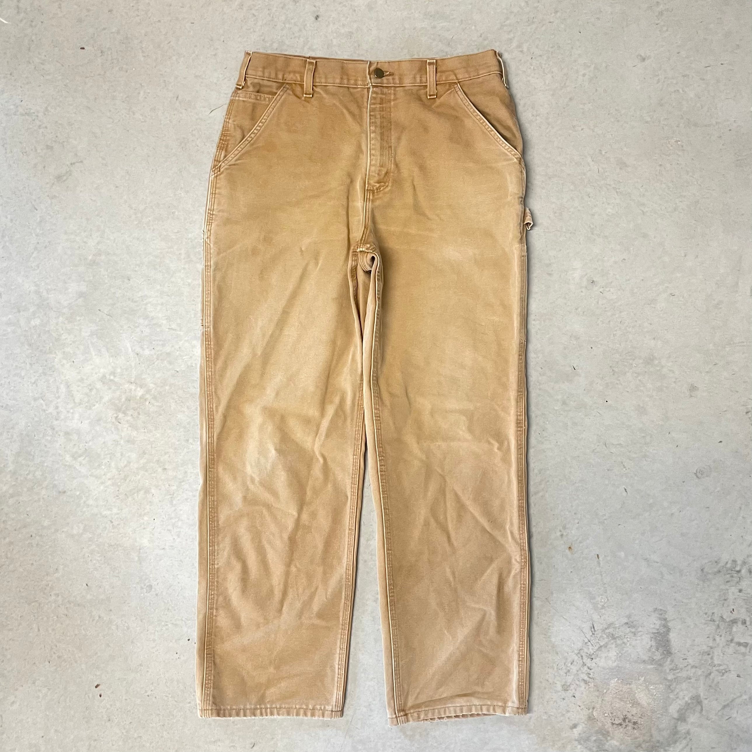 Vintage Carhartt Sand Carpenter Trousers