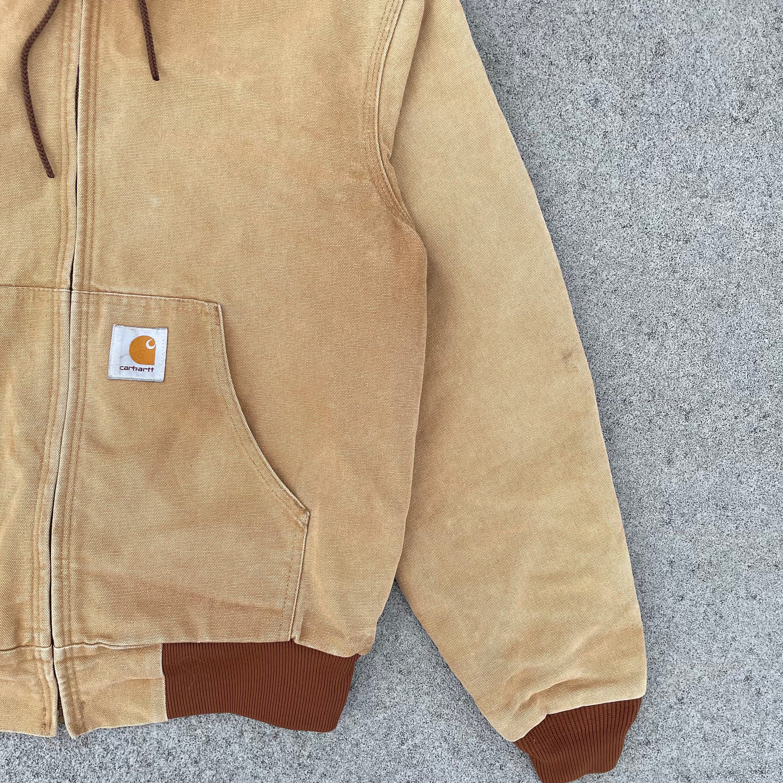 Vintage Carhartt Sand Hooded Jacket