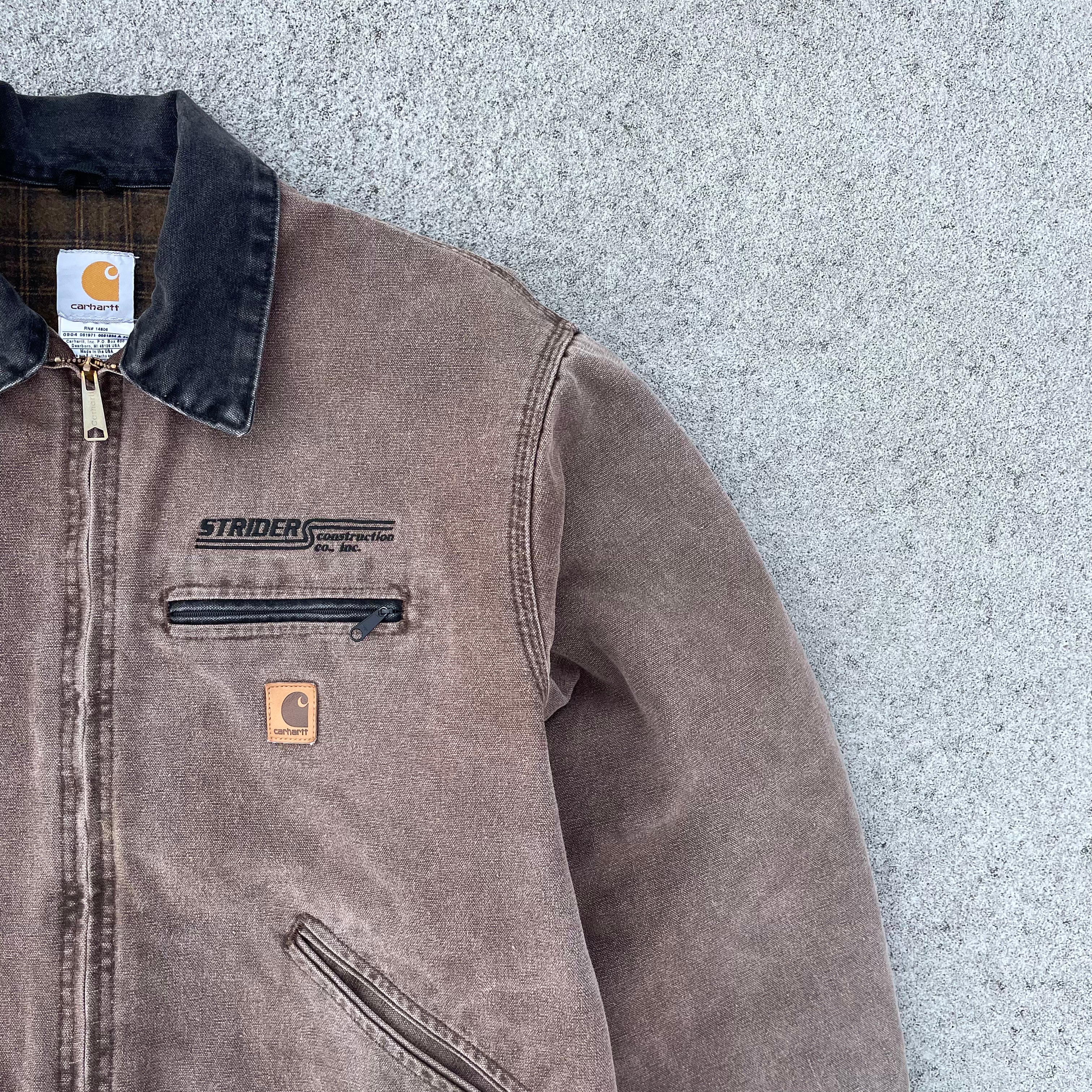 Vintage Carhartt Brown Detroit Jacket