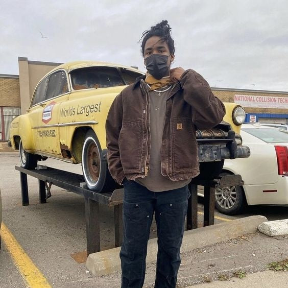 Vintage Carhartt Brown Chore Jacket