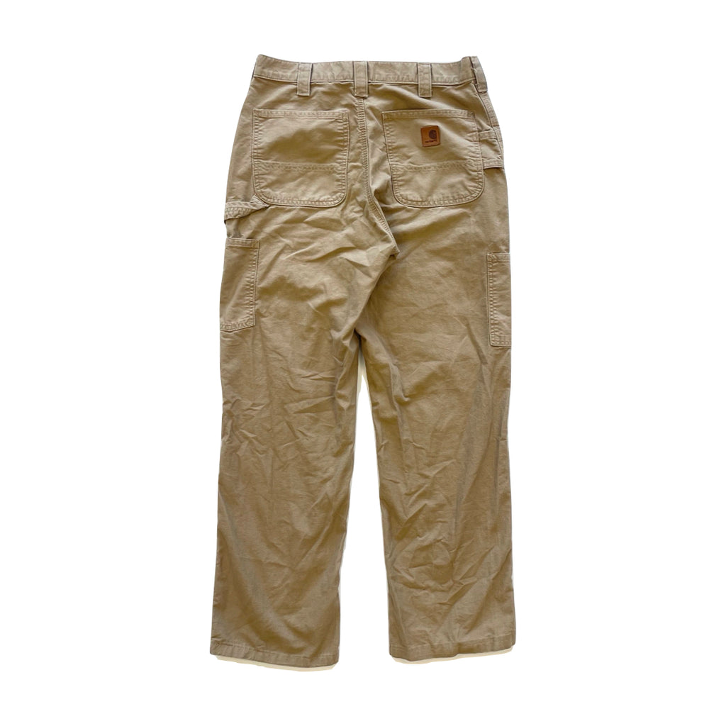 Carhartt khaki hot sale carpenter pants