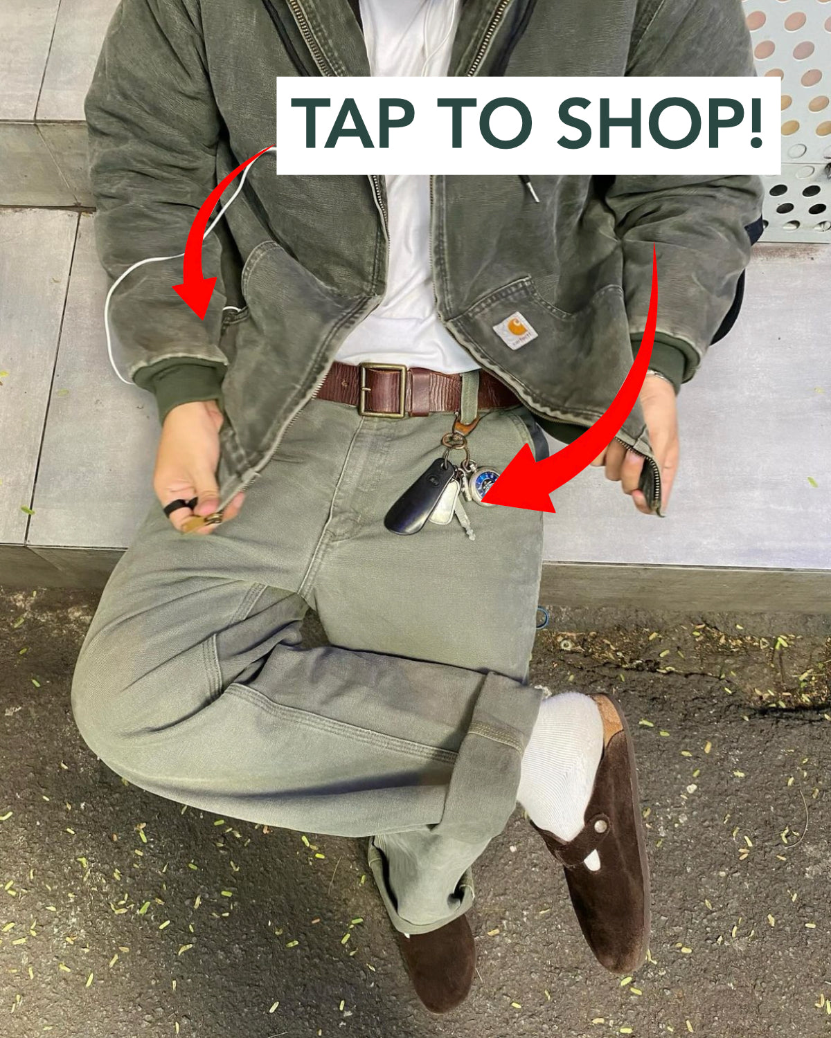 Ralph Lauren Chaps Red Sweatshirt | We Vintage