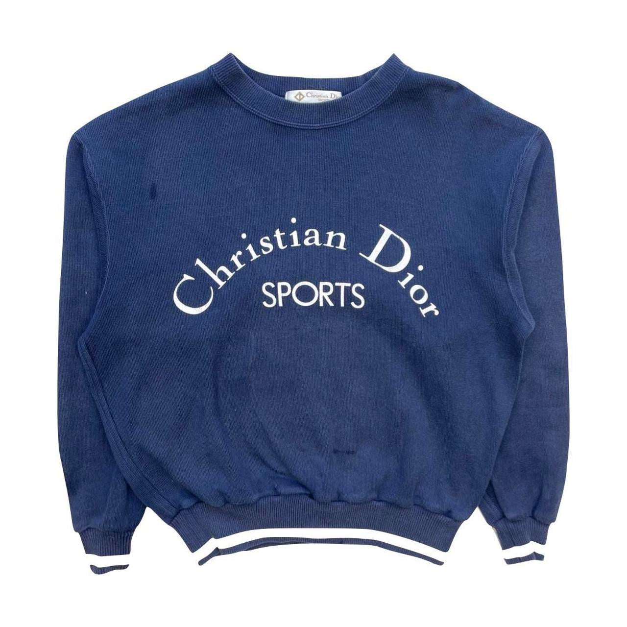 Vintage Women’s Dior Blue Sweatshirt