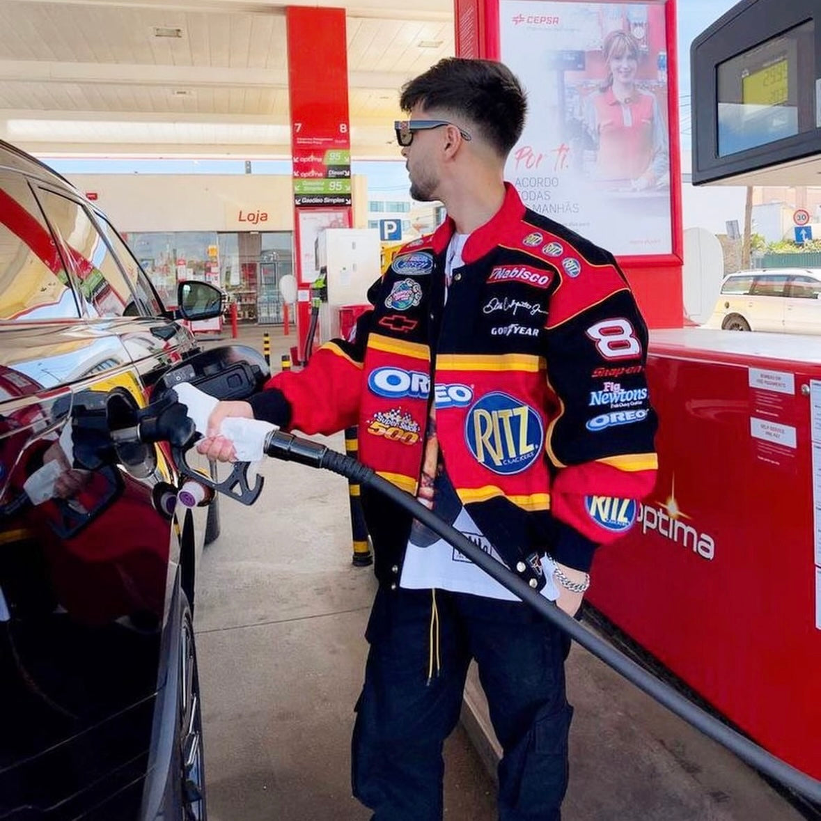 Vintage Ritz Oreo Nascar Racing Jacket | We Vintage