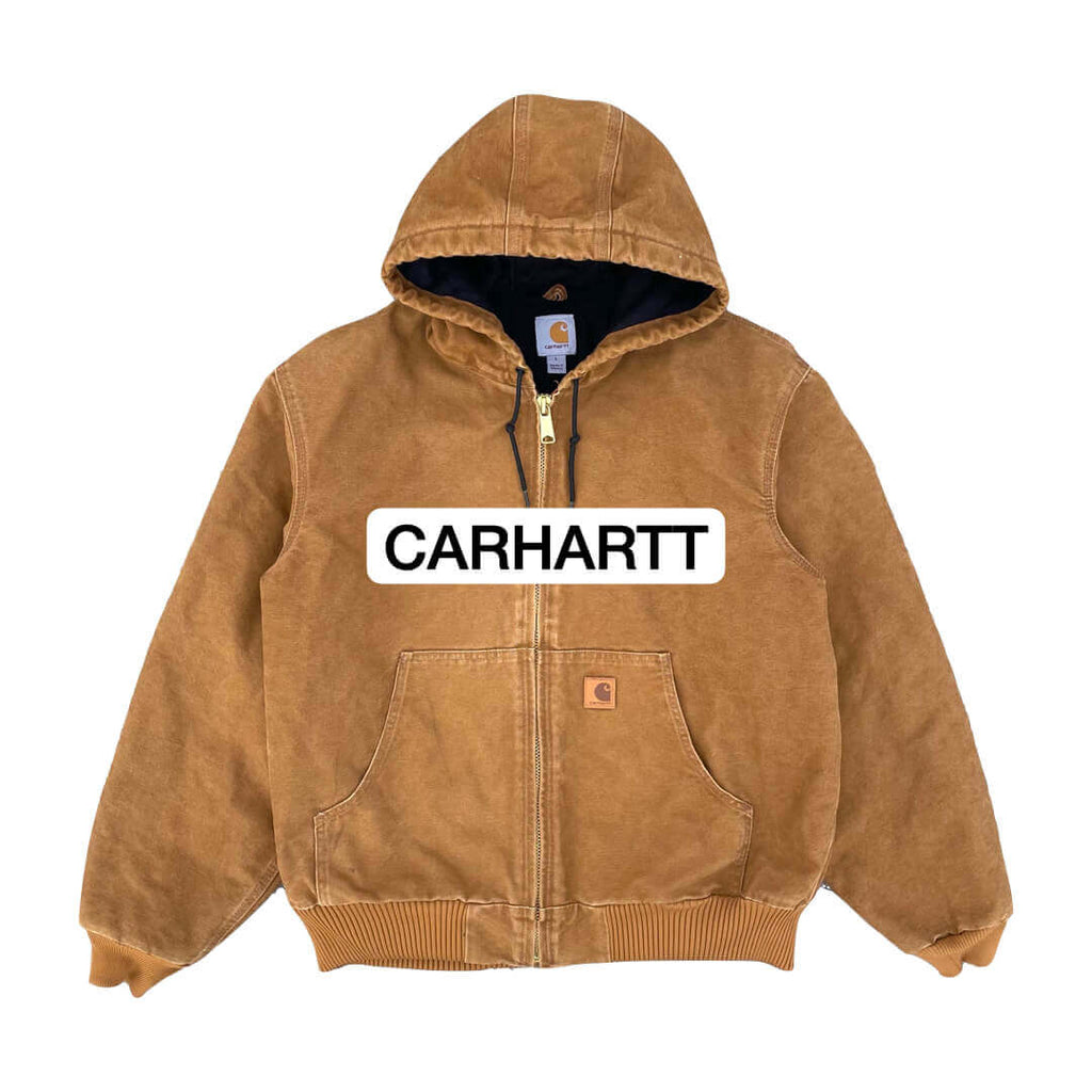 Vintage Carhartt Sand Hooded Jacket